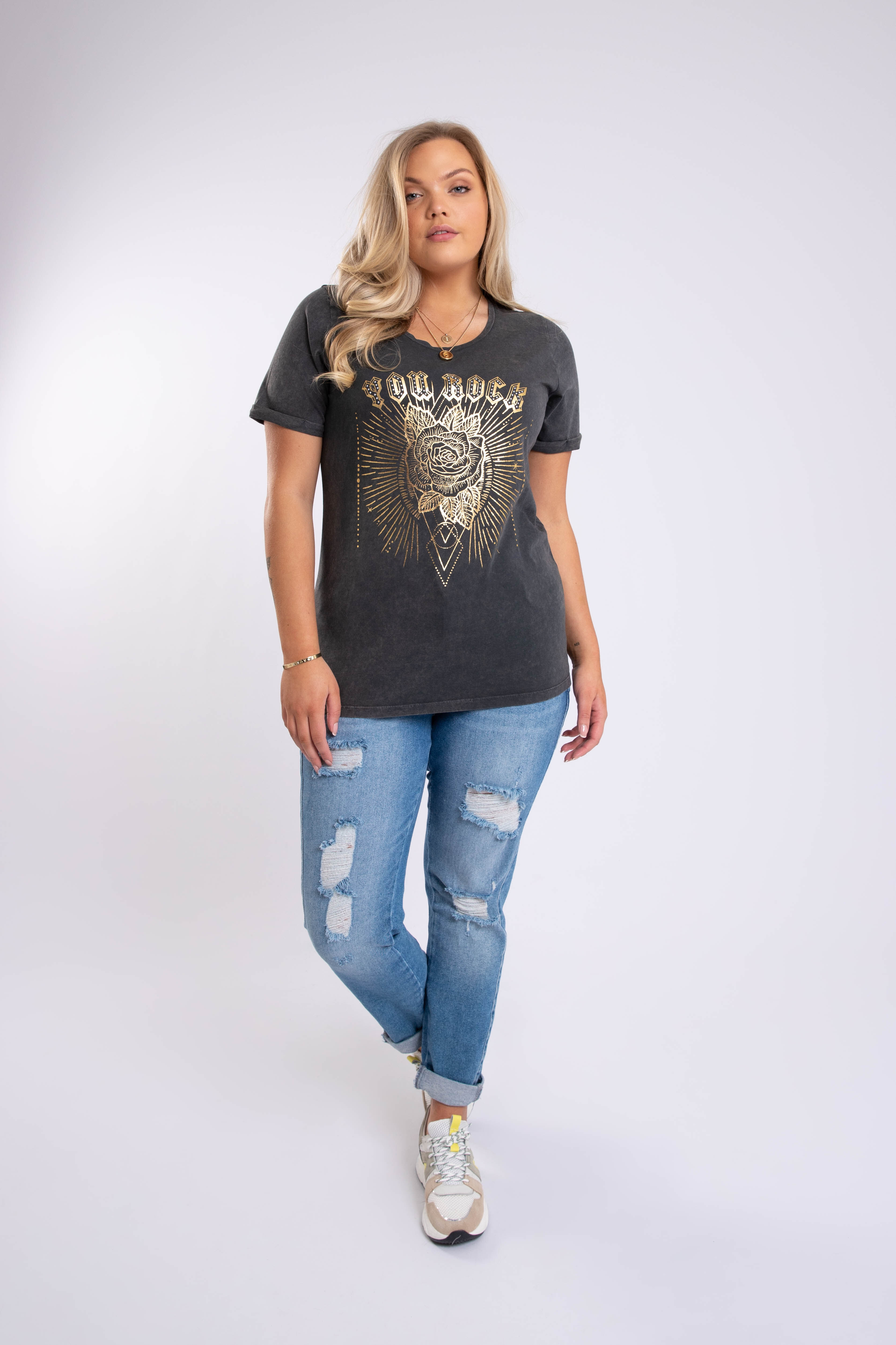 T-Shirt mit Print  image number 4