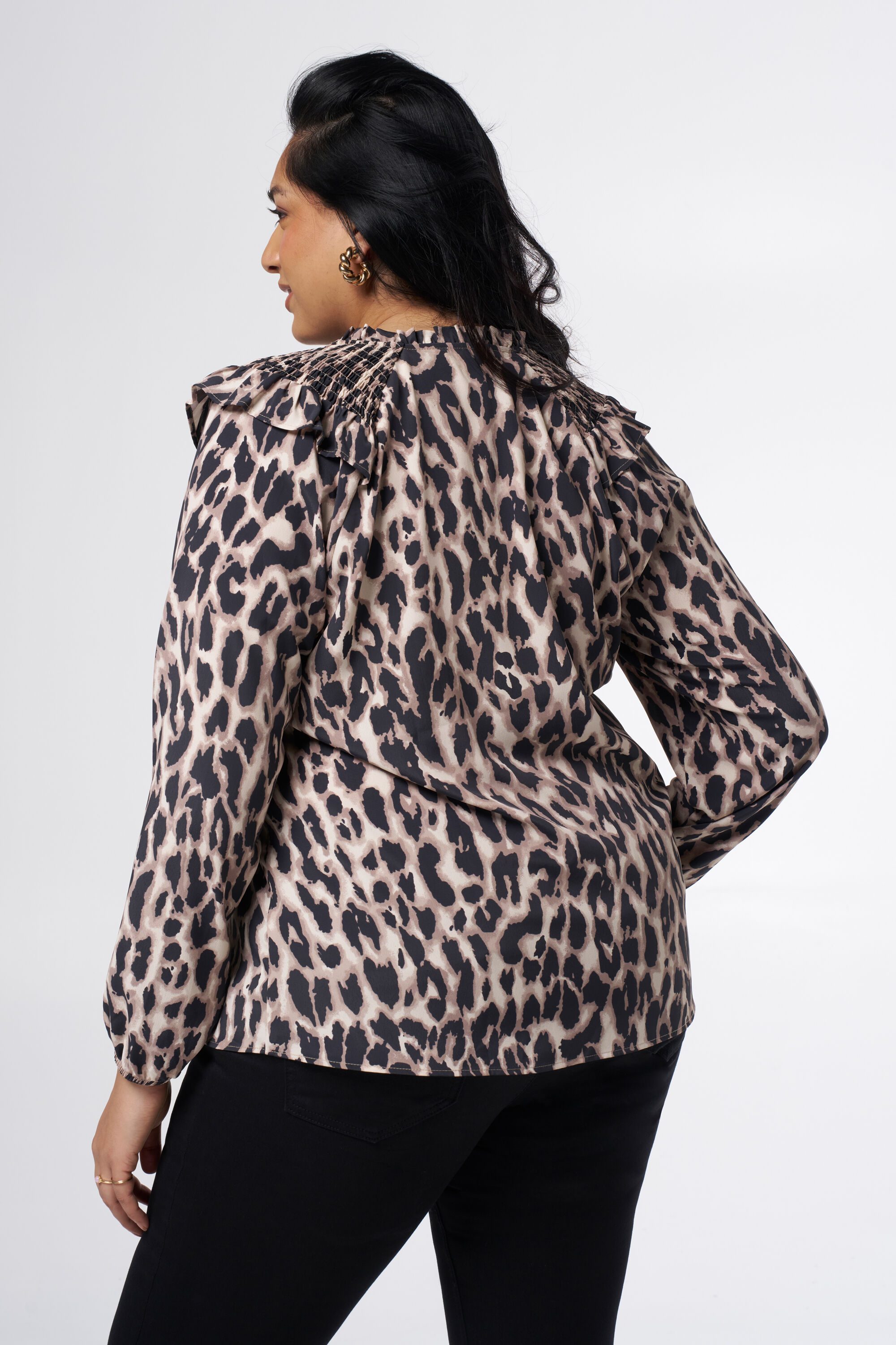 Bluse mit Print image number 3