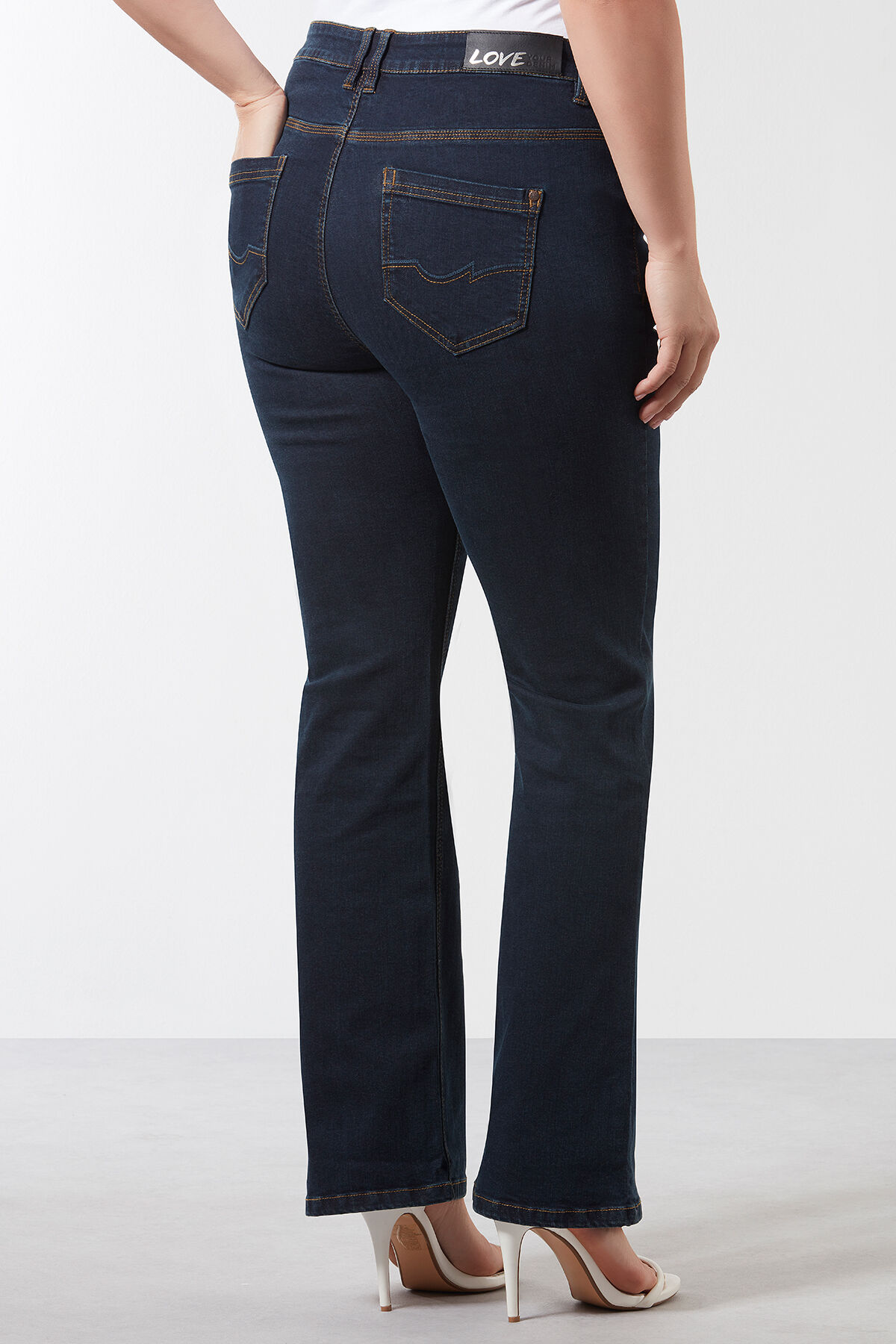 Bootcut-Jeans VIOLET image number 3