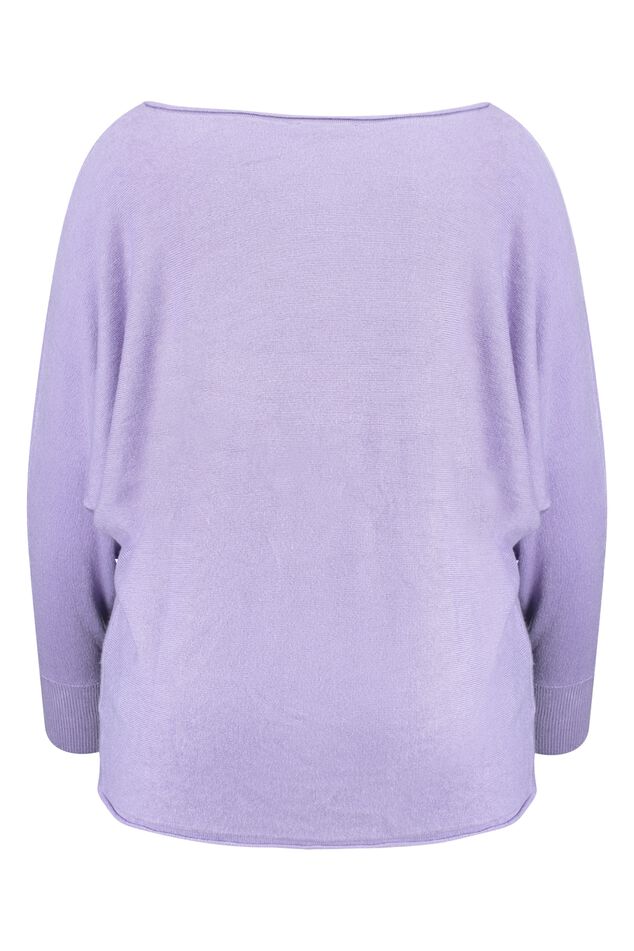 Pullover mit Fledermausärmeln image number 2