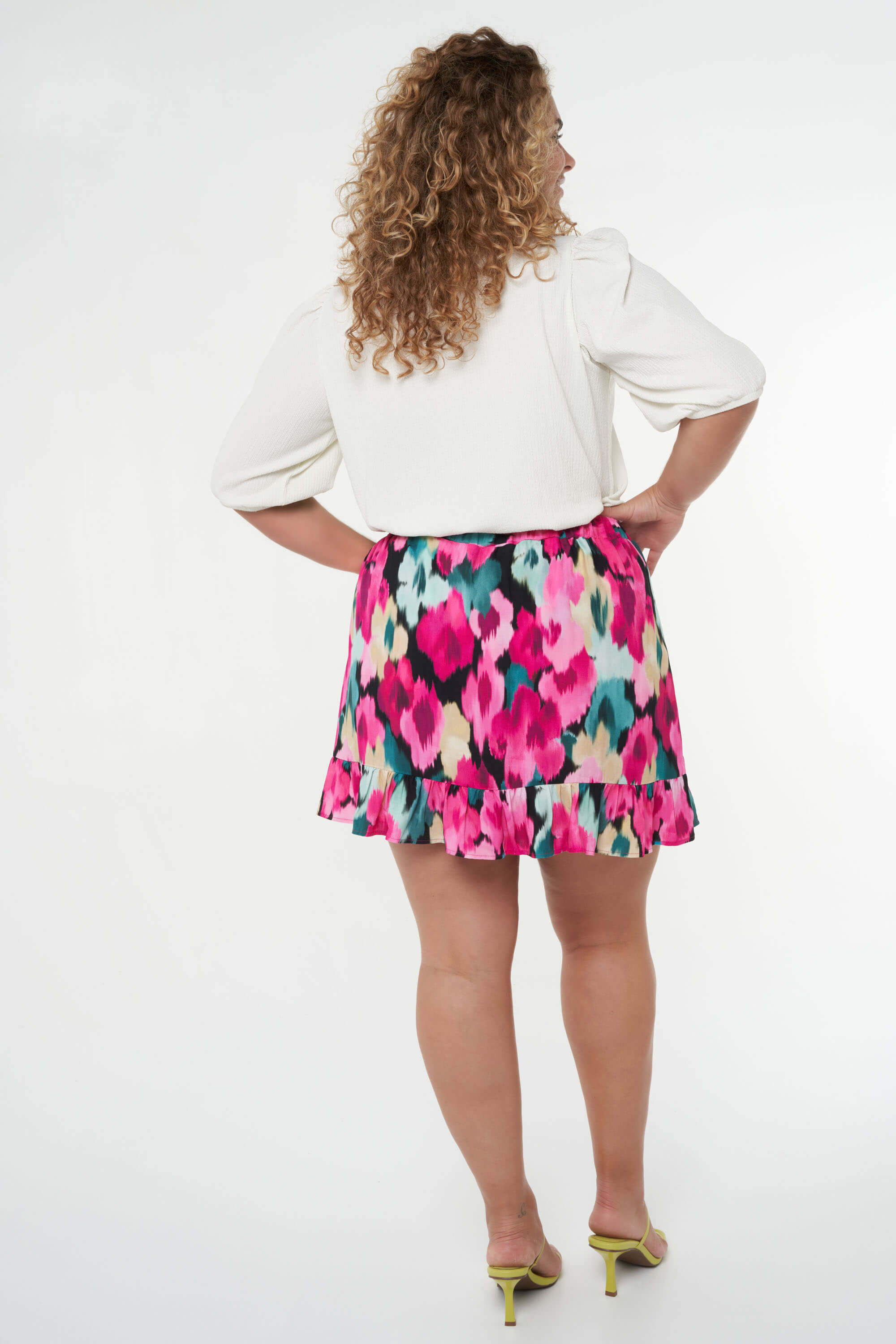 Skort mit R&uuml;schen  image number 4