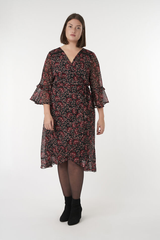 Kleid mit Blumen-Print image number 6