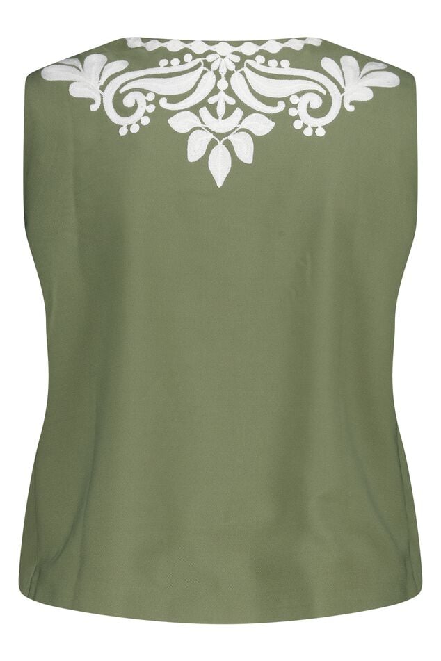 Bestickte Weste  image number 2