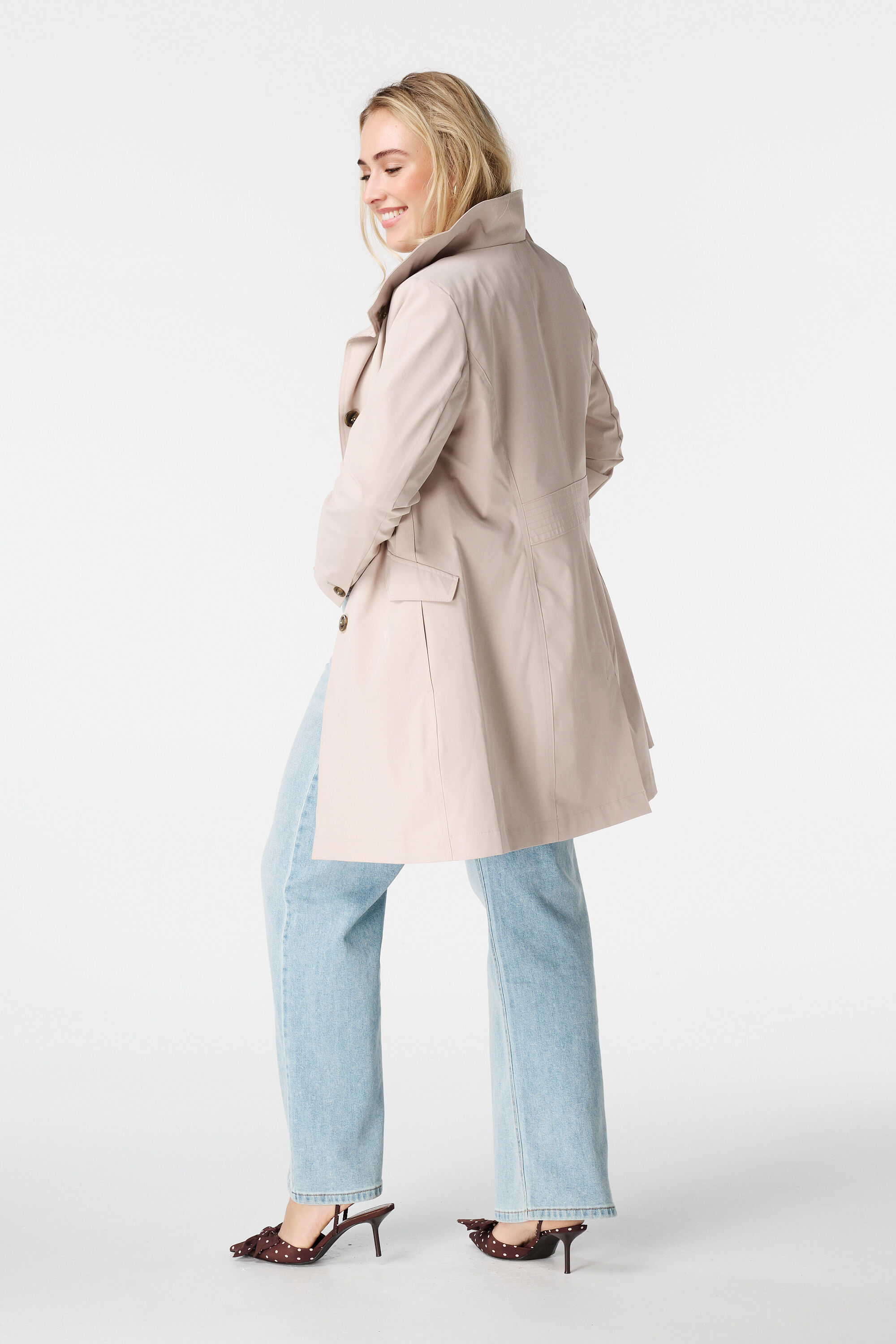 Halb langer Trenchcoat image number 3