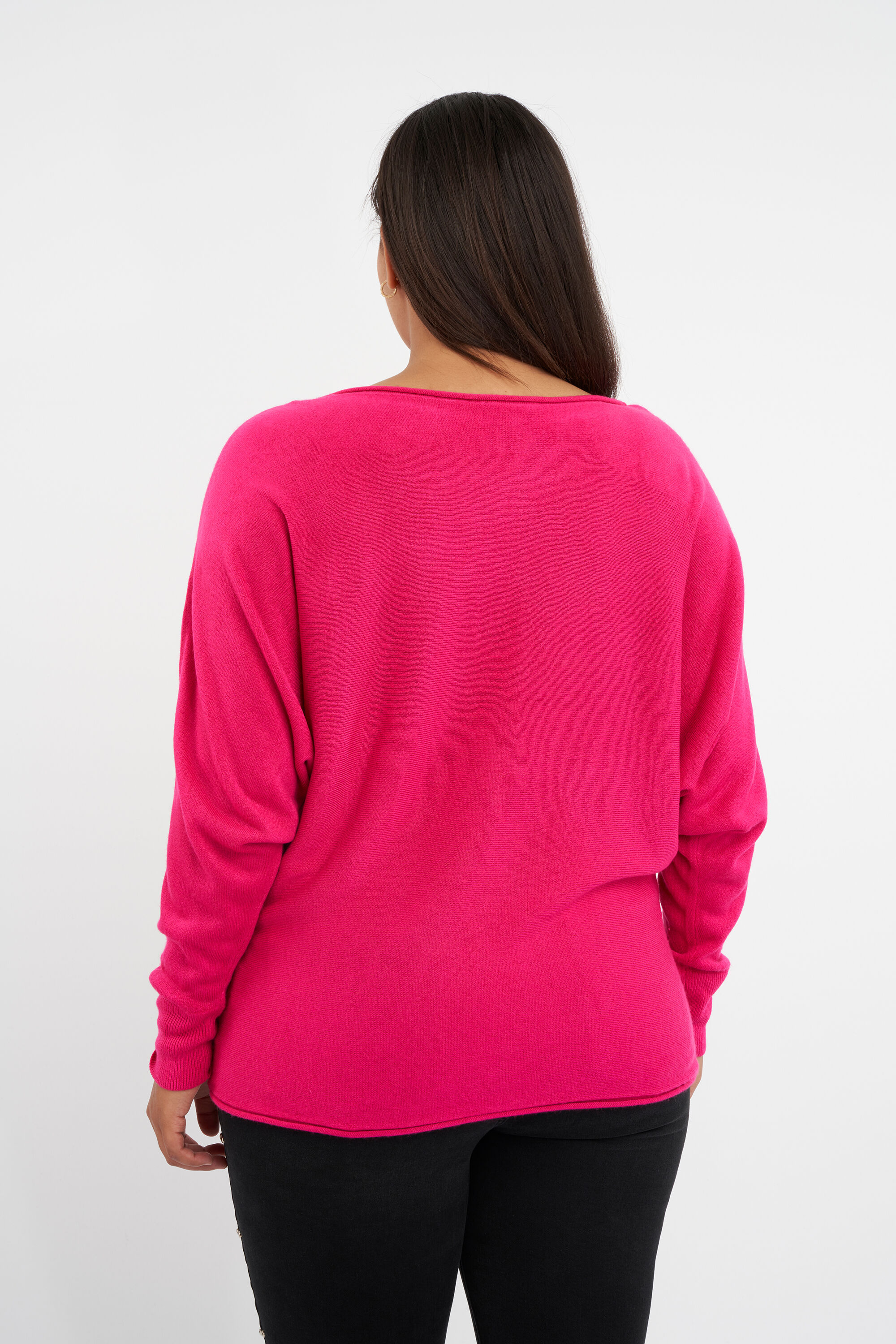 Pullover mit Fledermaus&auml;rmeln image number 4