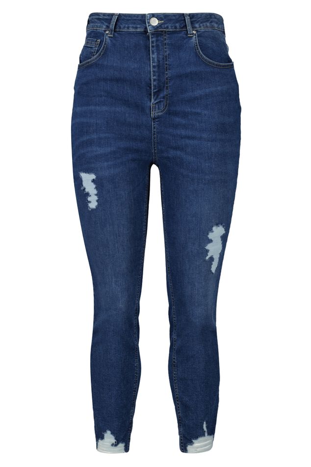 Jeans mit Destroyed-Detail image number 1
