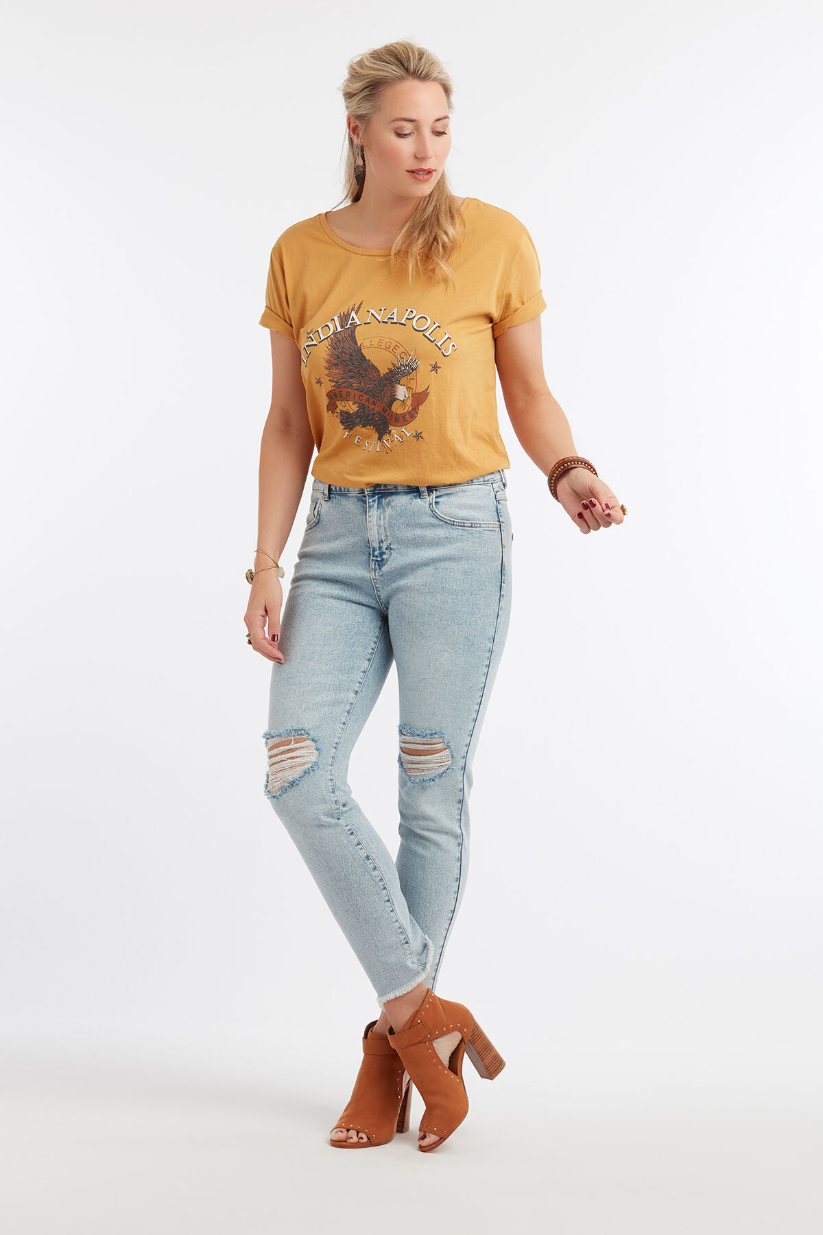 T-Shirt mit Aufdruck image number 3