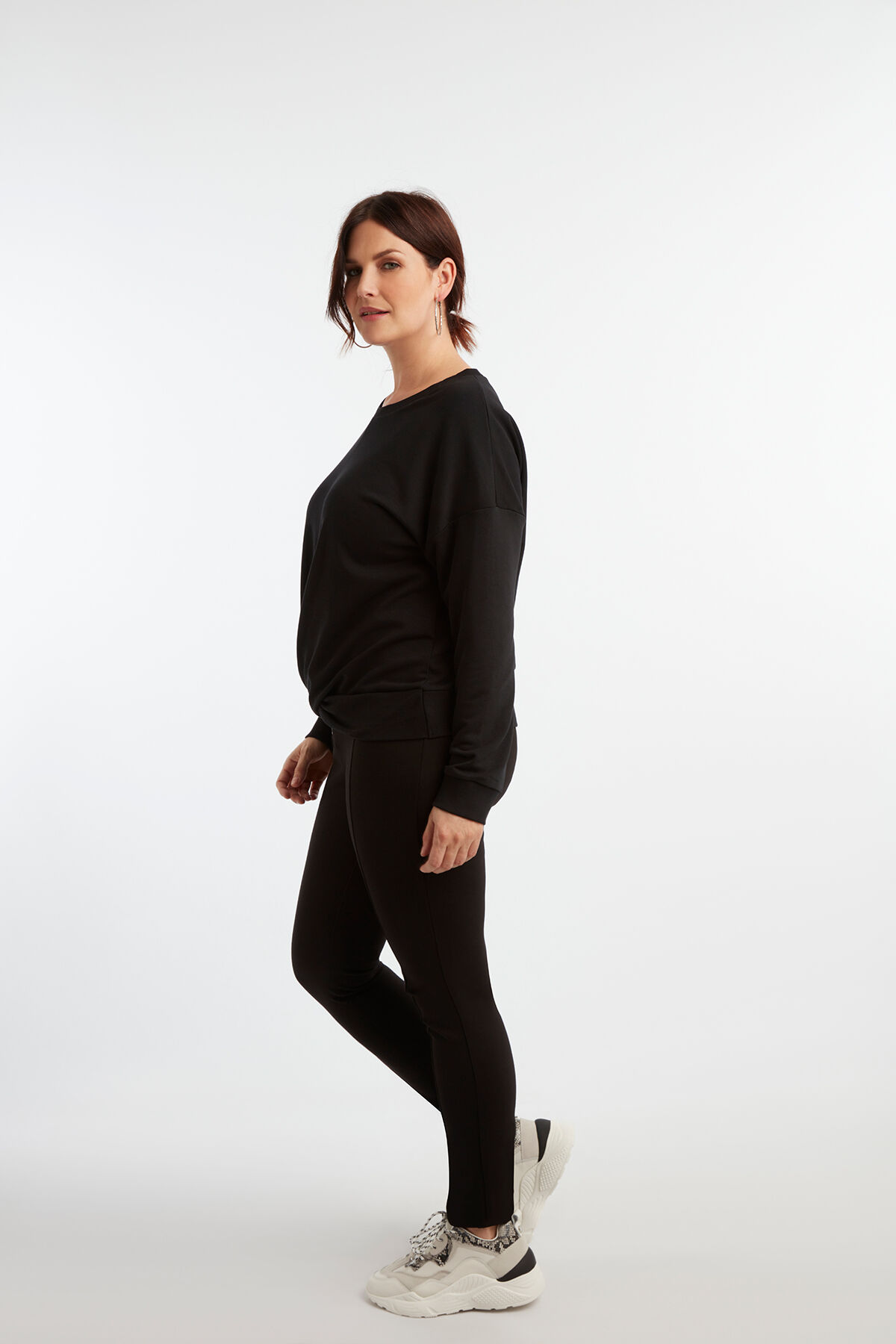 Leggings aus festem Gewebe  image number 3