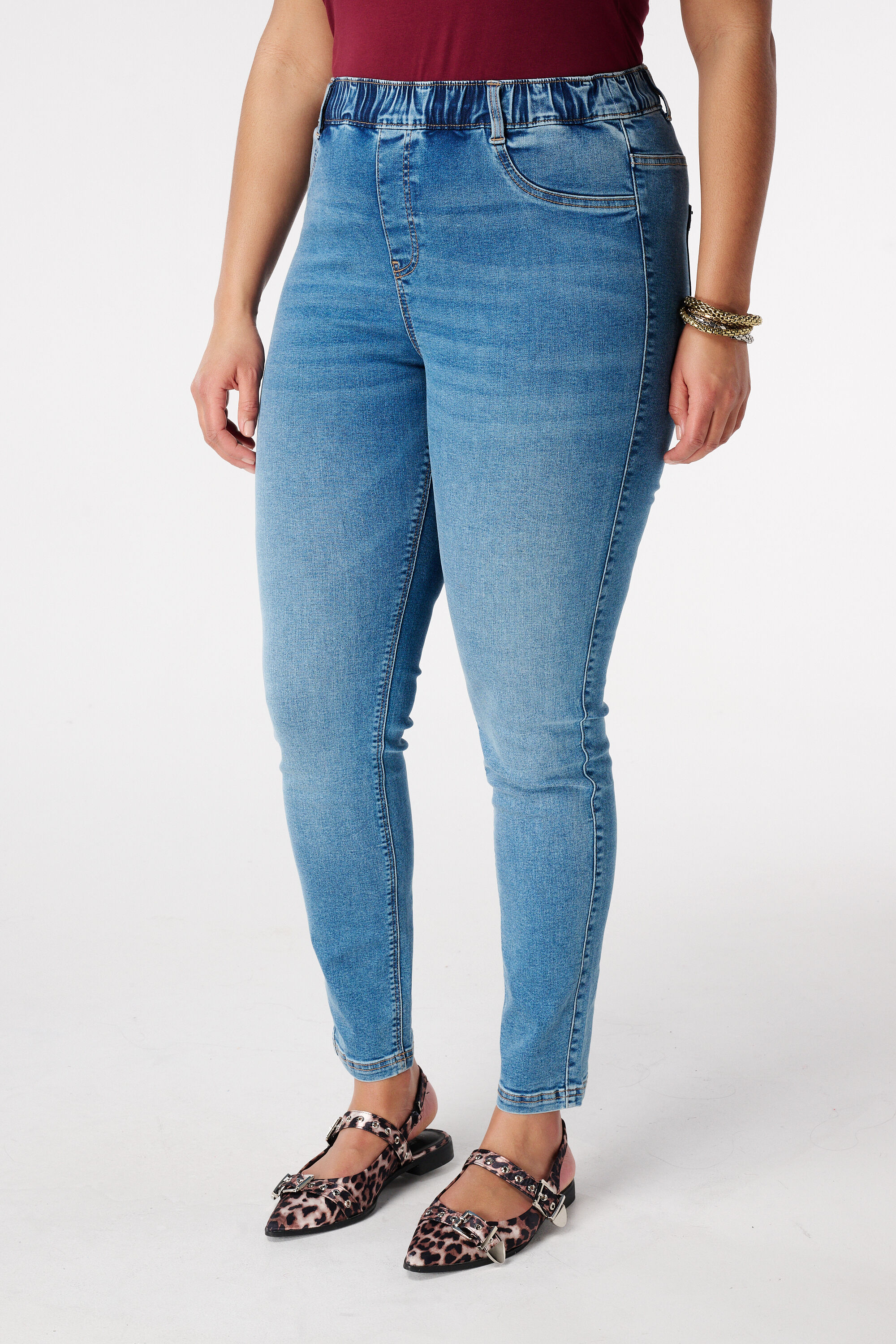Treggings im Denim-Look image number 5