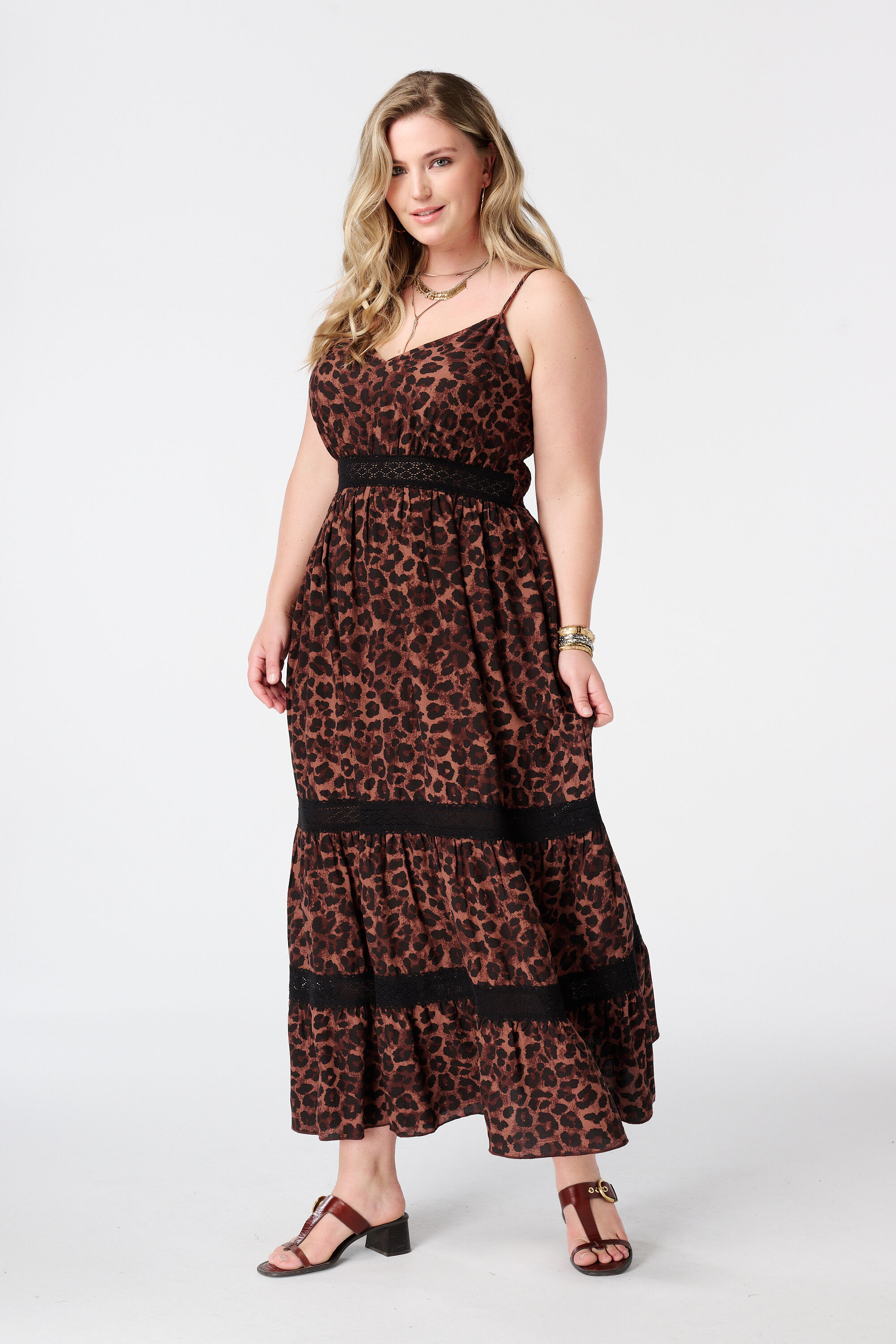 Maxikleid mit Print