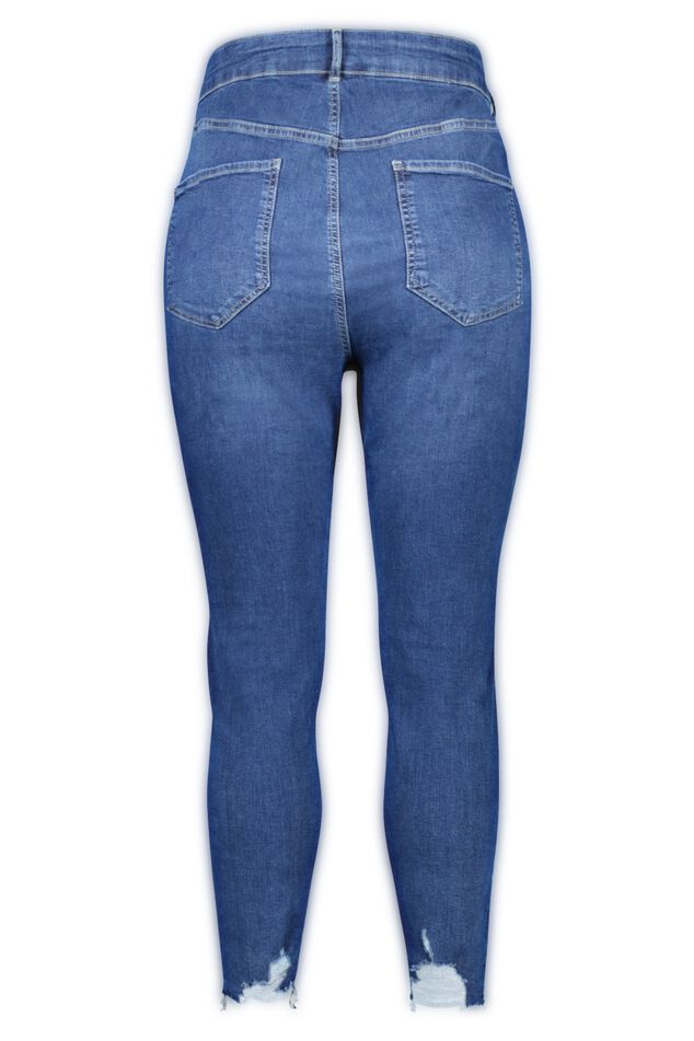 Jeans mit Destroyed-Detail image number 1