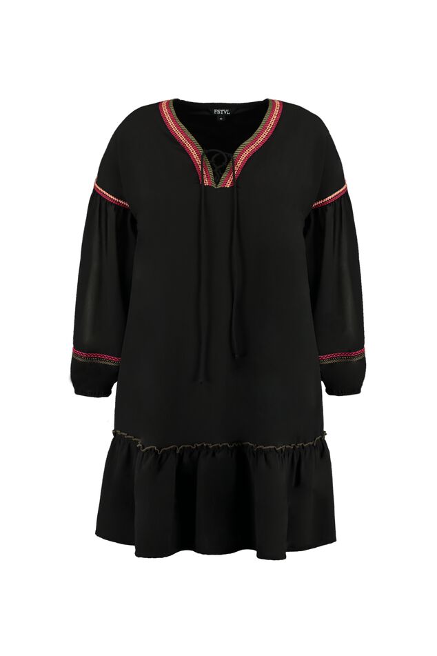 Kleid mit Stickerei-Element image number 2