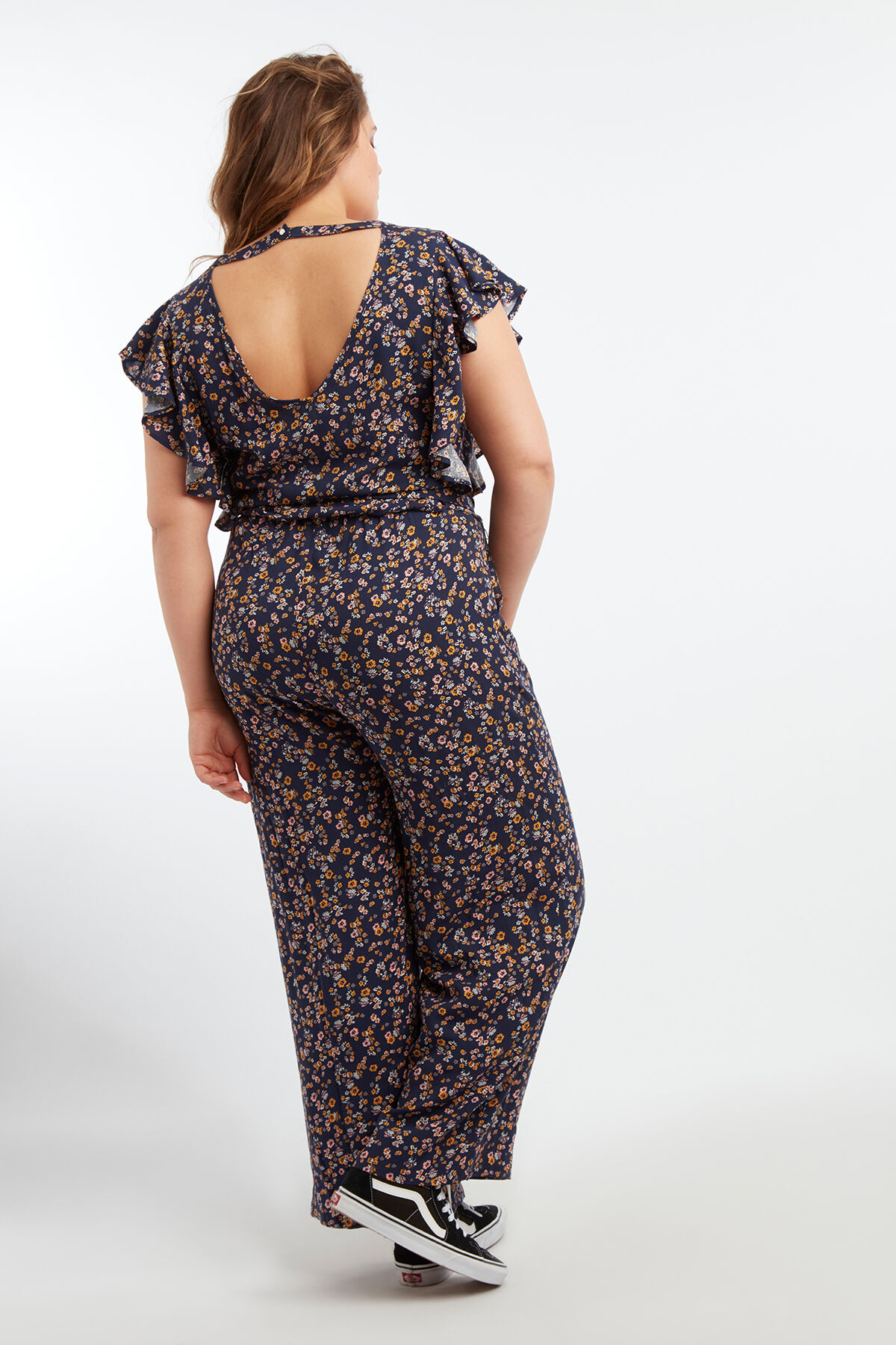 Jumpsuit mit floralem Print image number 6