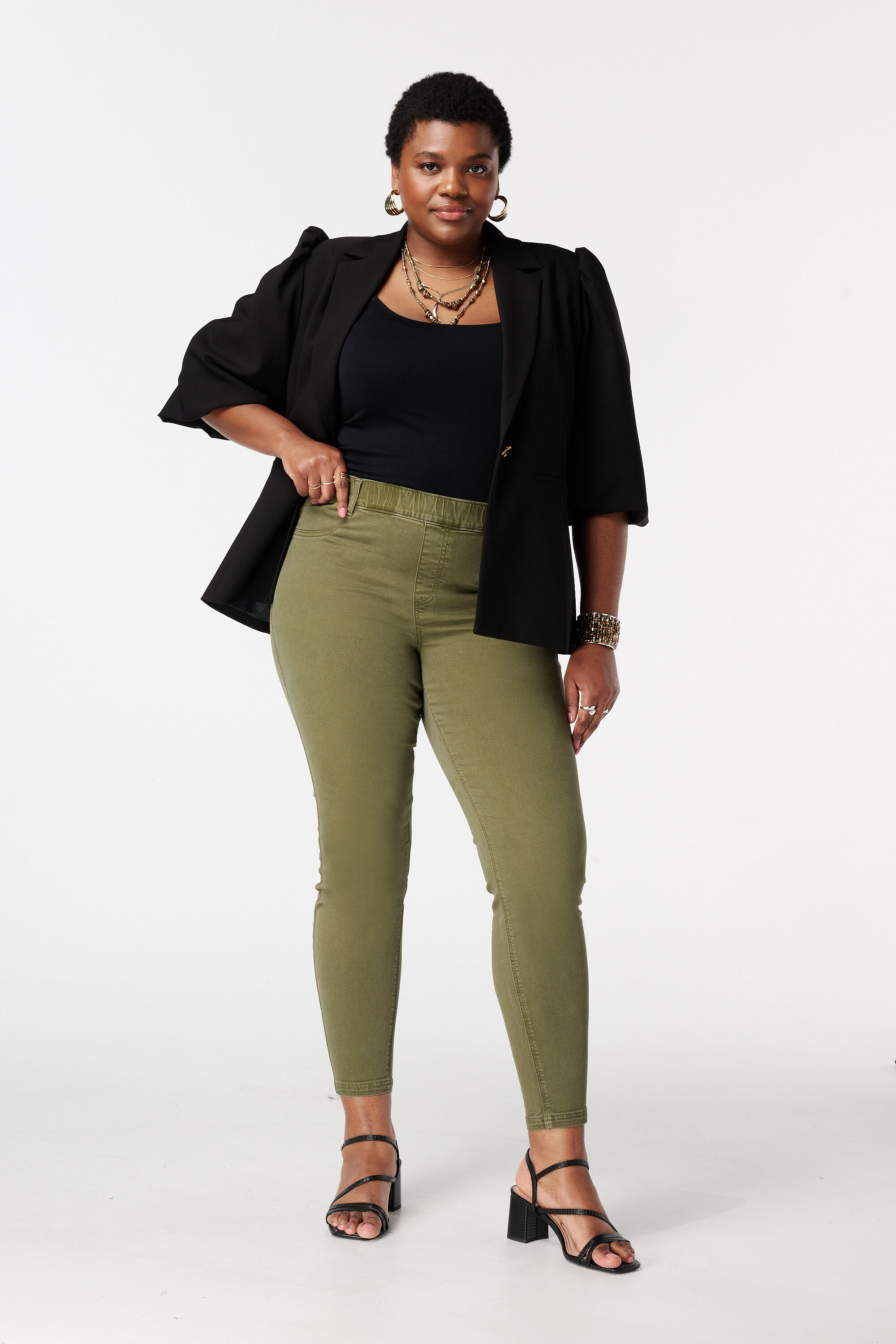 Tregging im Jeans-Look