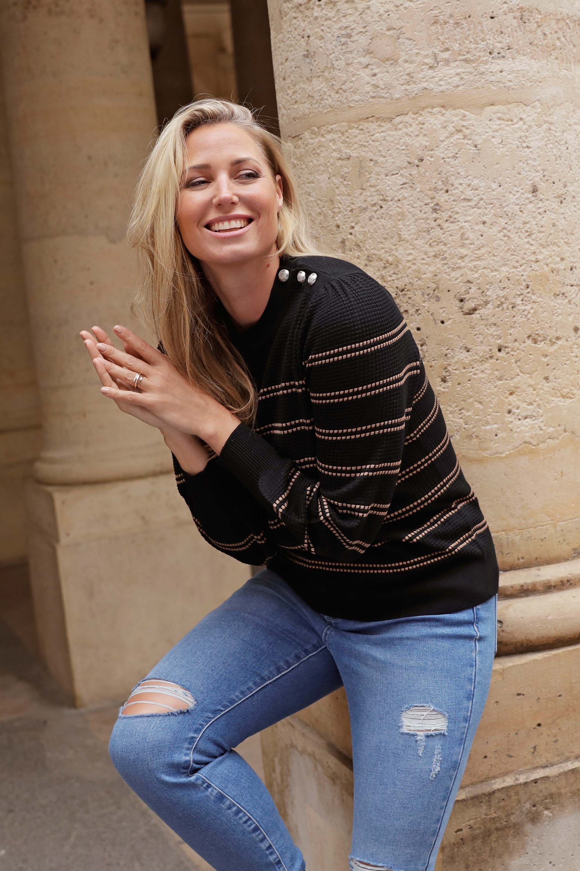 Gestreifter Pullover  image number 0