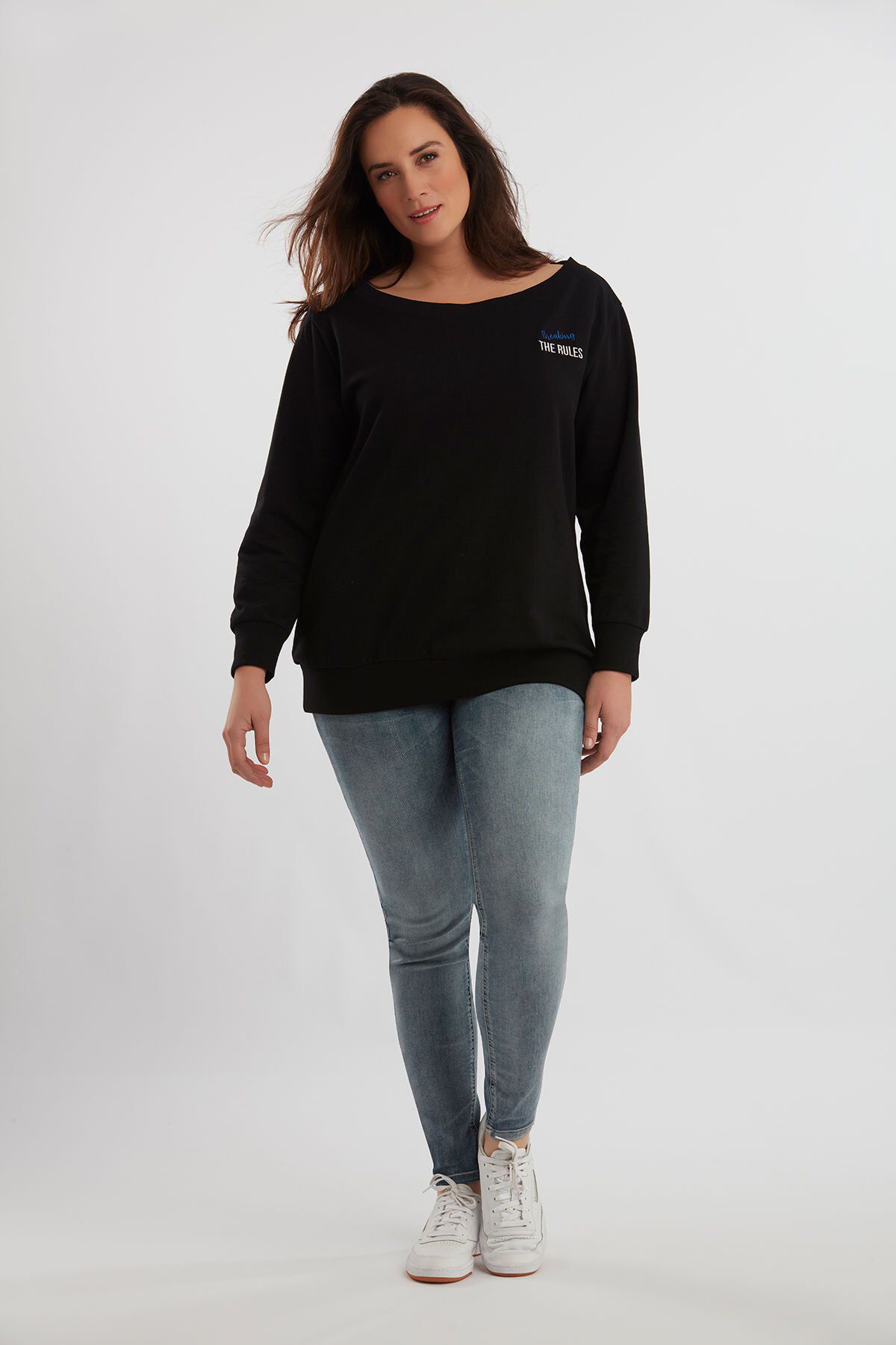 Schulterfreier Sweater image number 4