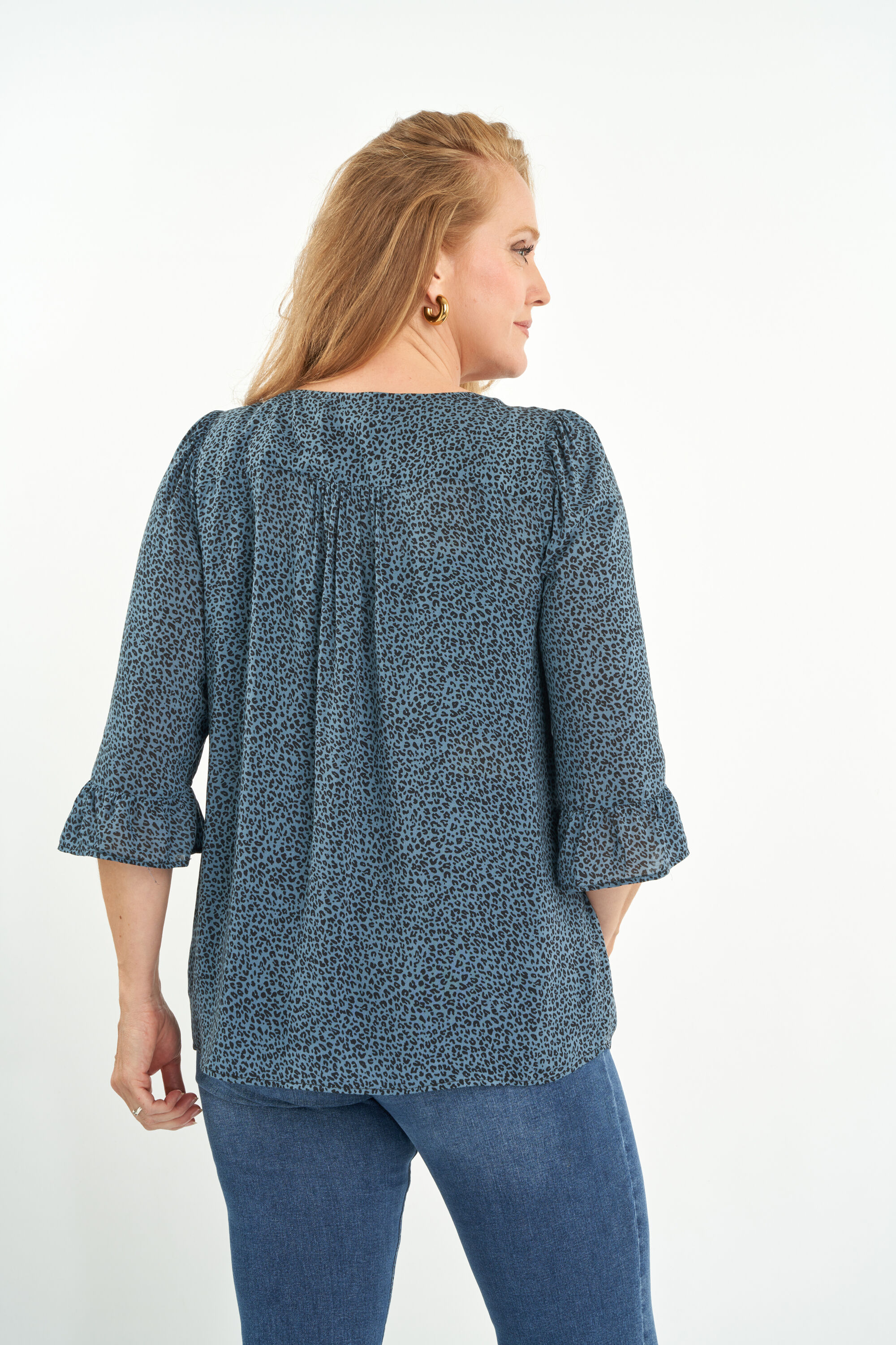 Bluse mit Print image number 4