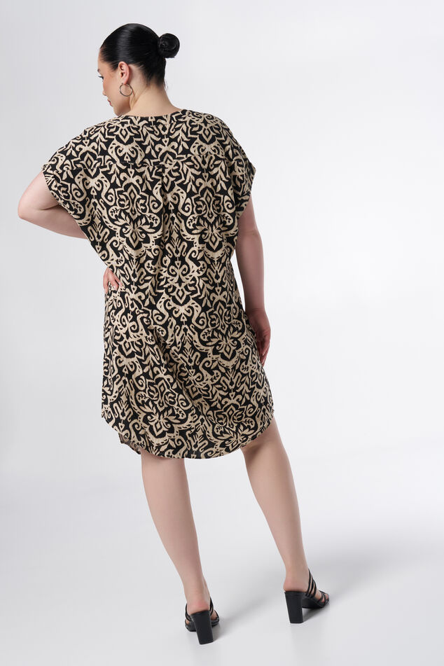 Geräumiges Print-Kleid image number 3