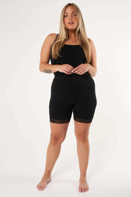 2er-Pack kurze Leggings mit Spitze  2er-Pack kurze Leggings mit Spitze