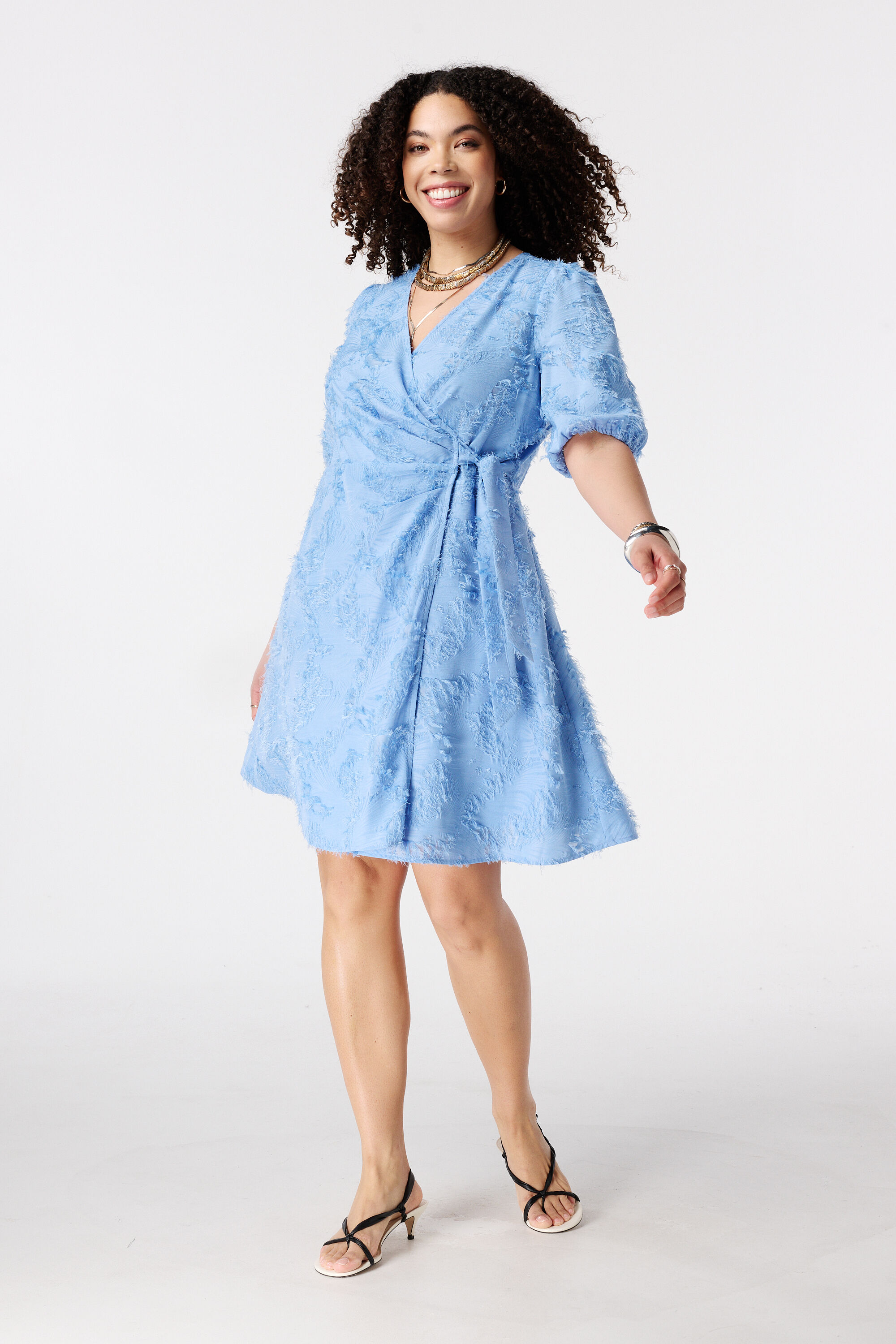 Kleid mit Wickeloptik