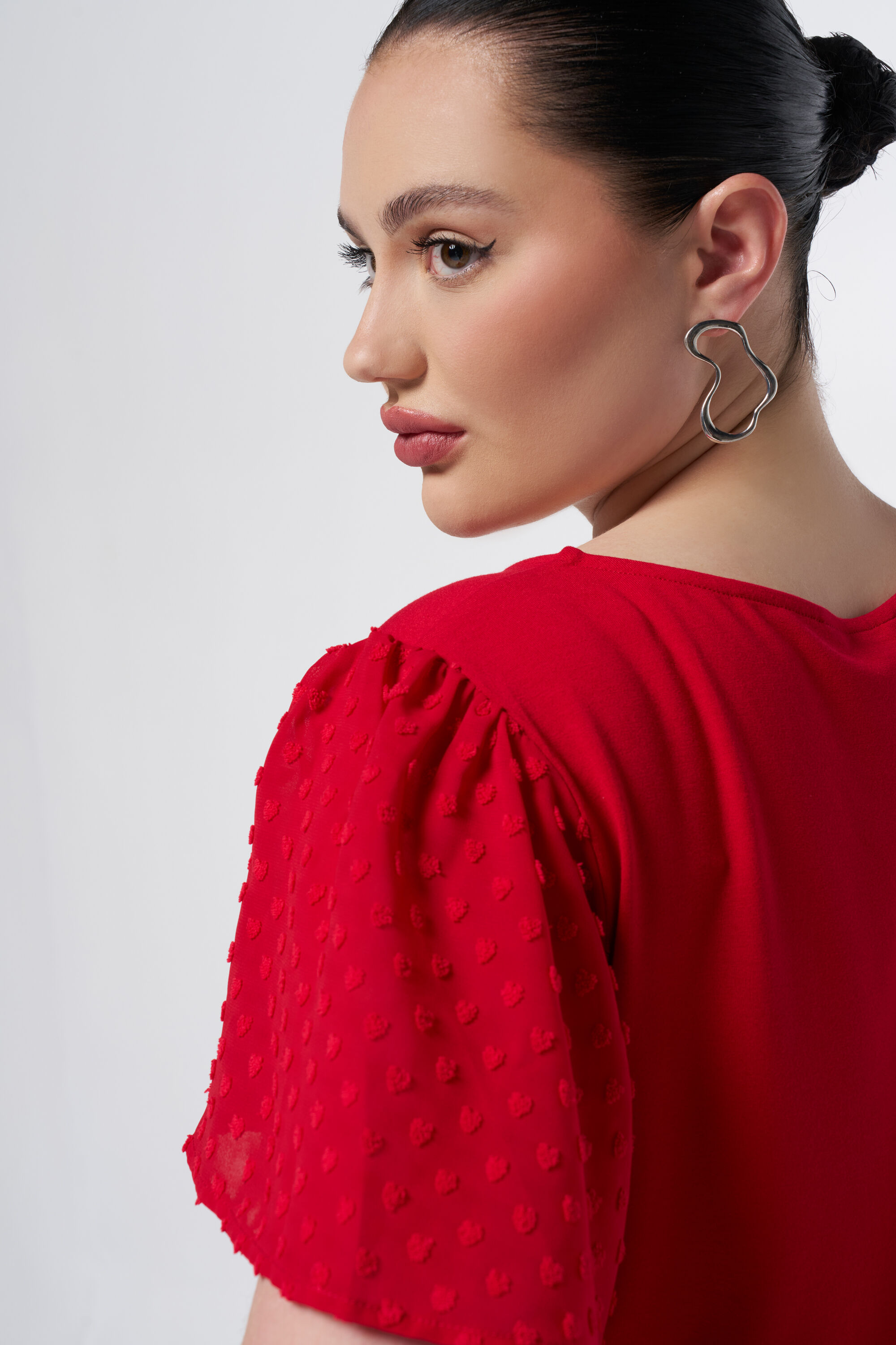 Top mit R&uuml;schen&auml;rmeln image number 4