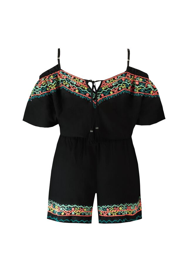 Playsuit mit offener Schulter image number 2