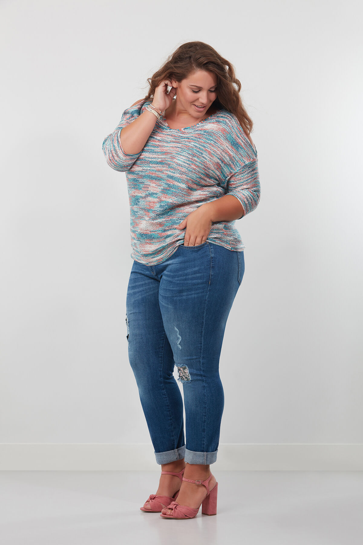 Pullover mit offener Schulterpartie image number 3