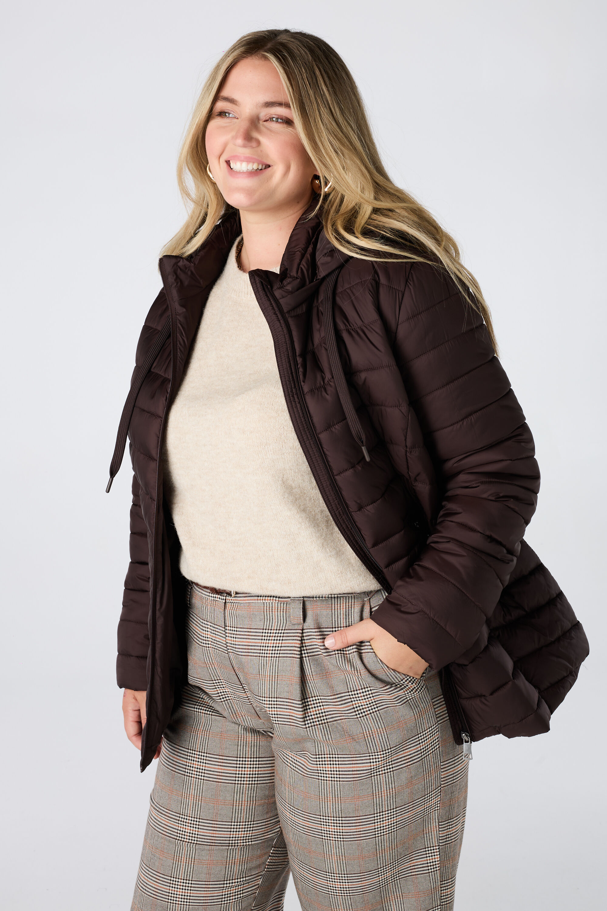 Leicht wattierte Jacke