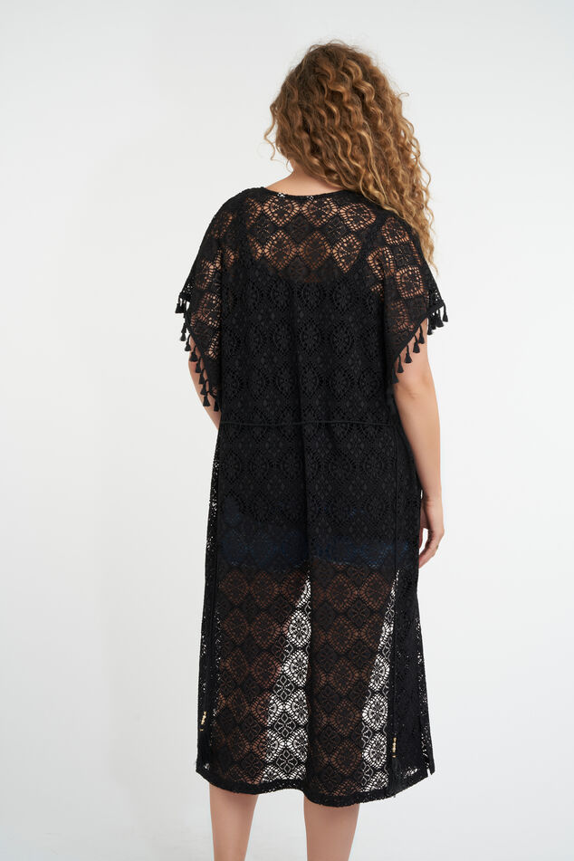 Langer Kaftan aus Spitze image number 3