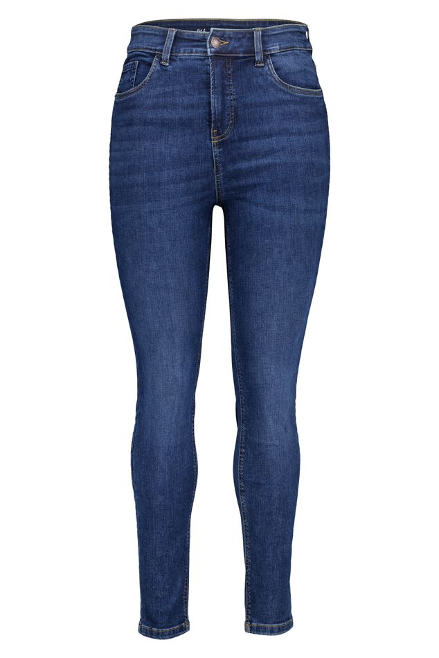 Skinny-Jeans mit hoher Taille CHERRY image number 1