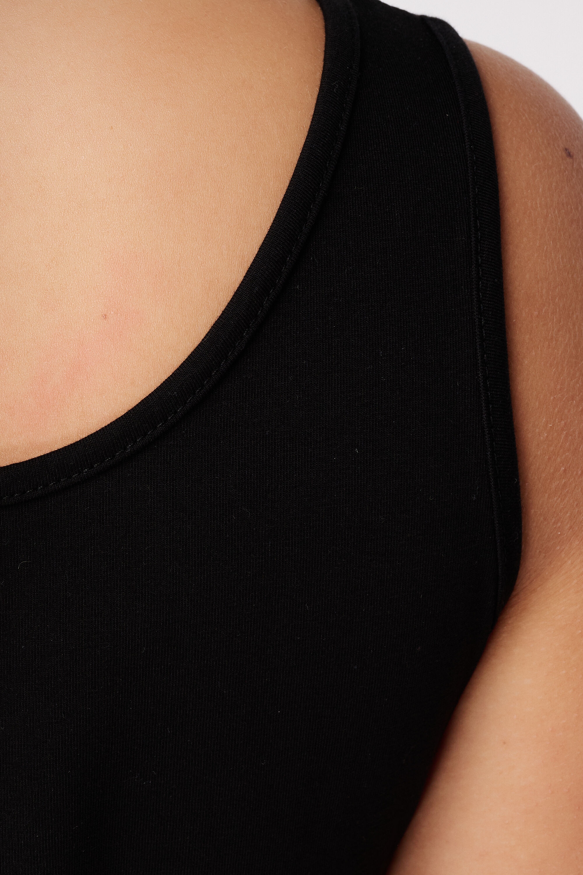 Extra langes Baumwoll-Singlet image number 6