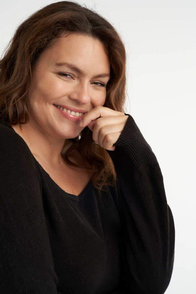 Sweatshirt mit eckigem Ausschnitt  image number 4