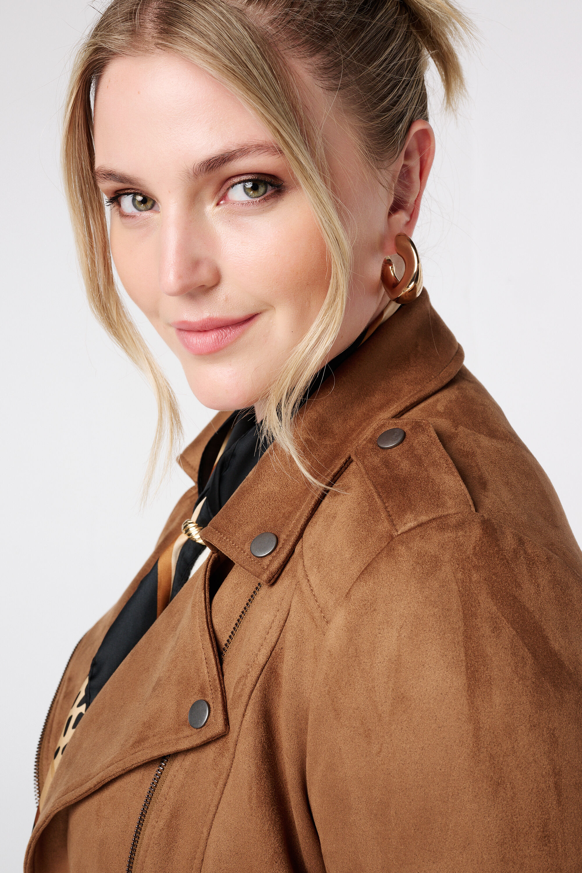 Bikerjacke aus Kunstwildleder image number 4