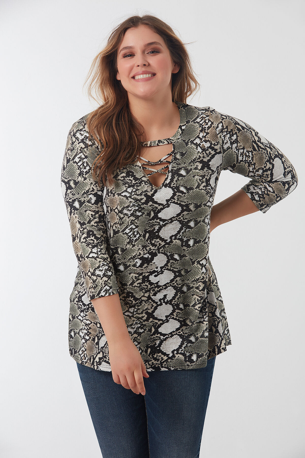 Shirt mit Schlangen-Print image number 4