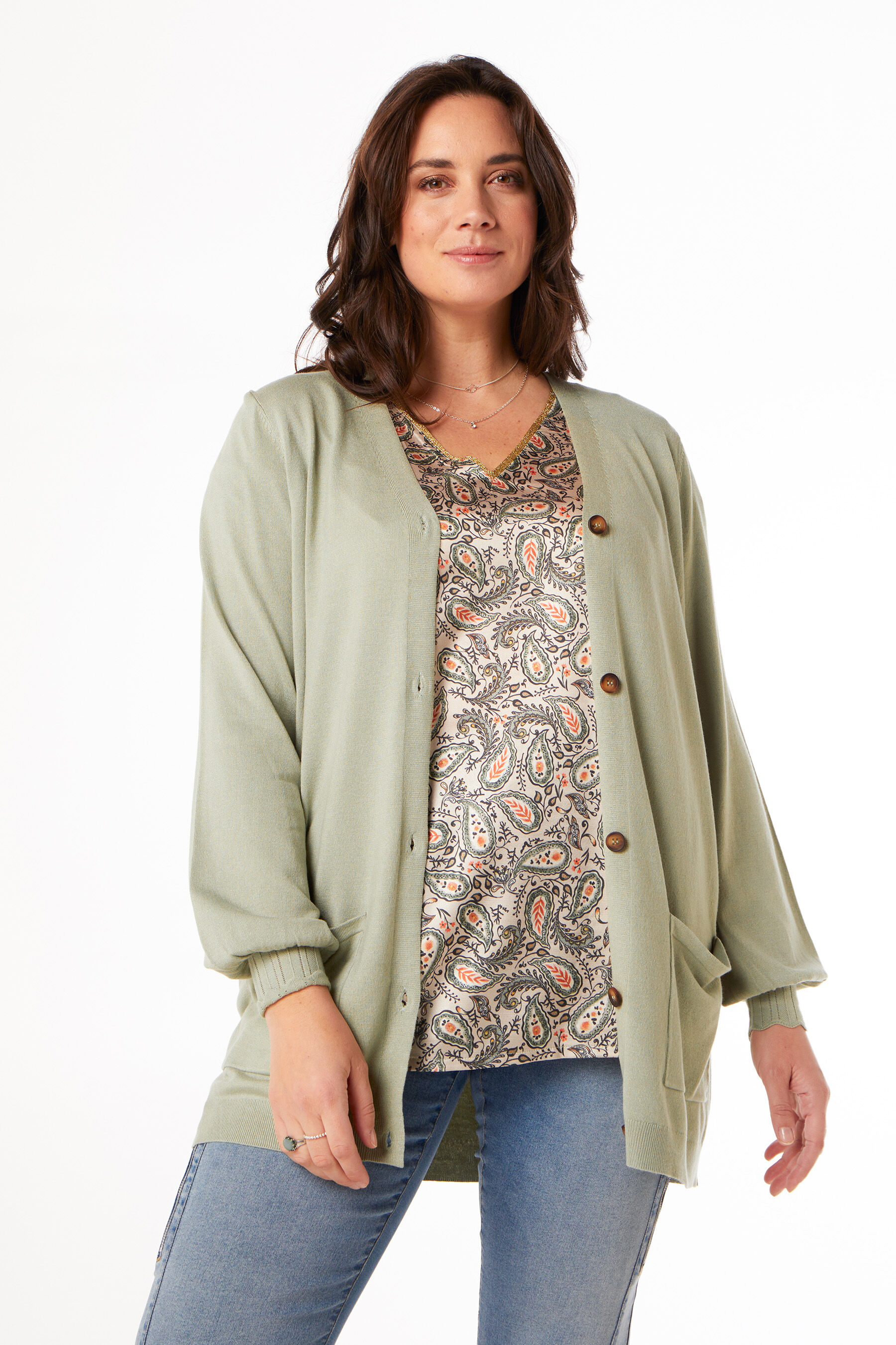 Offener Cardigan image number 6