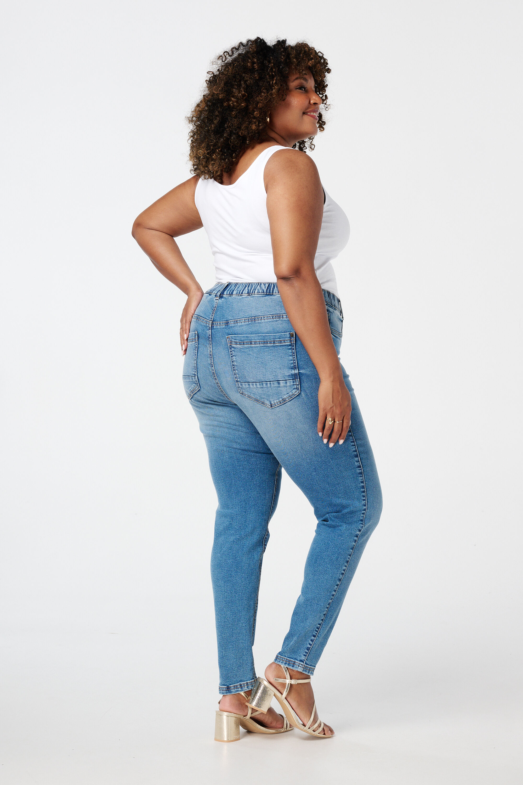 Treggings im Denim-Look image number 3