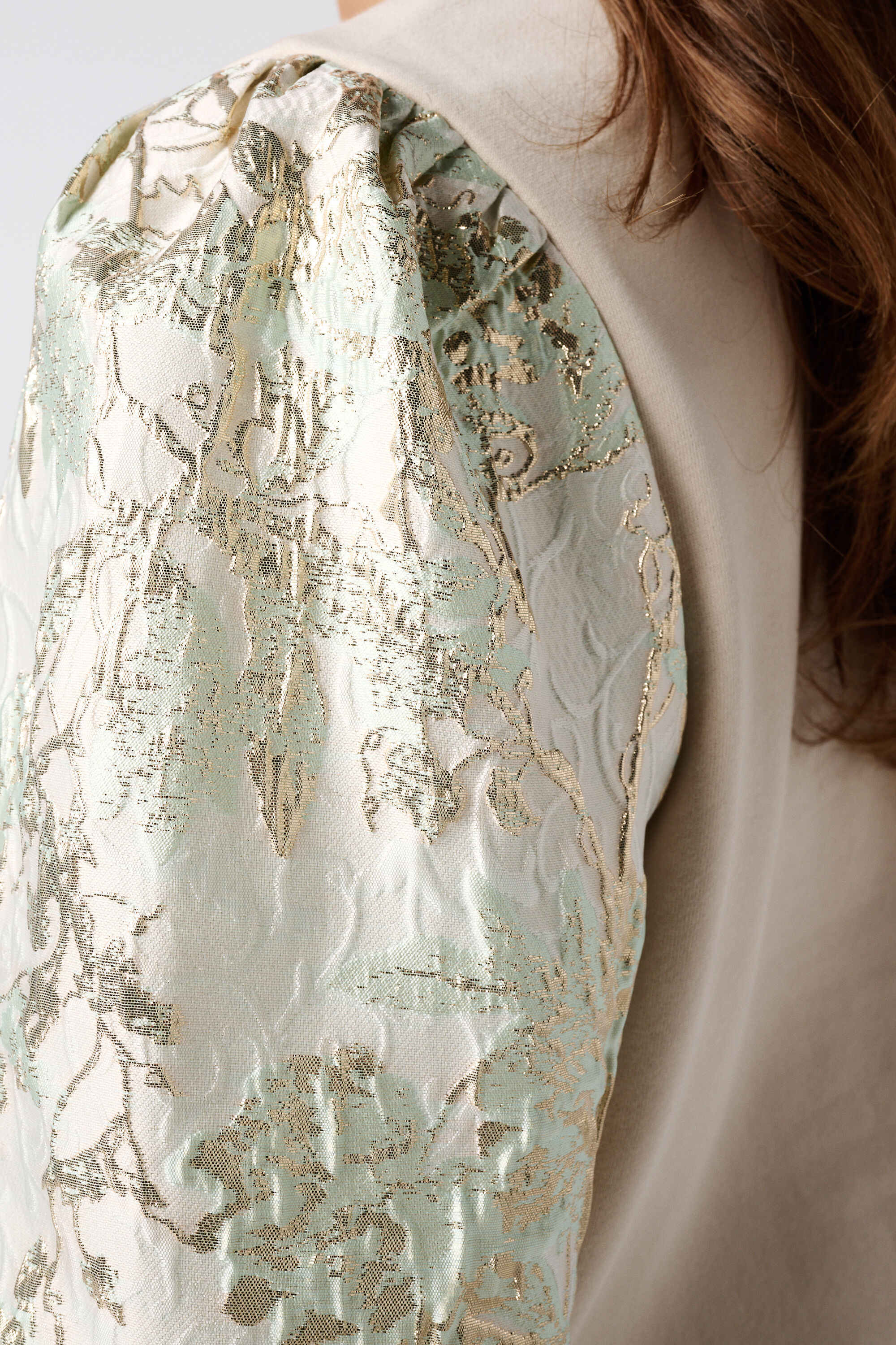 Sweatshirt mit Jacquard&auml;rmeln image number 6