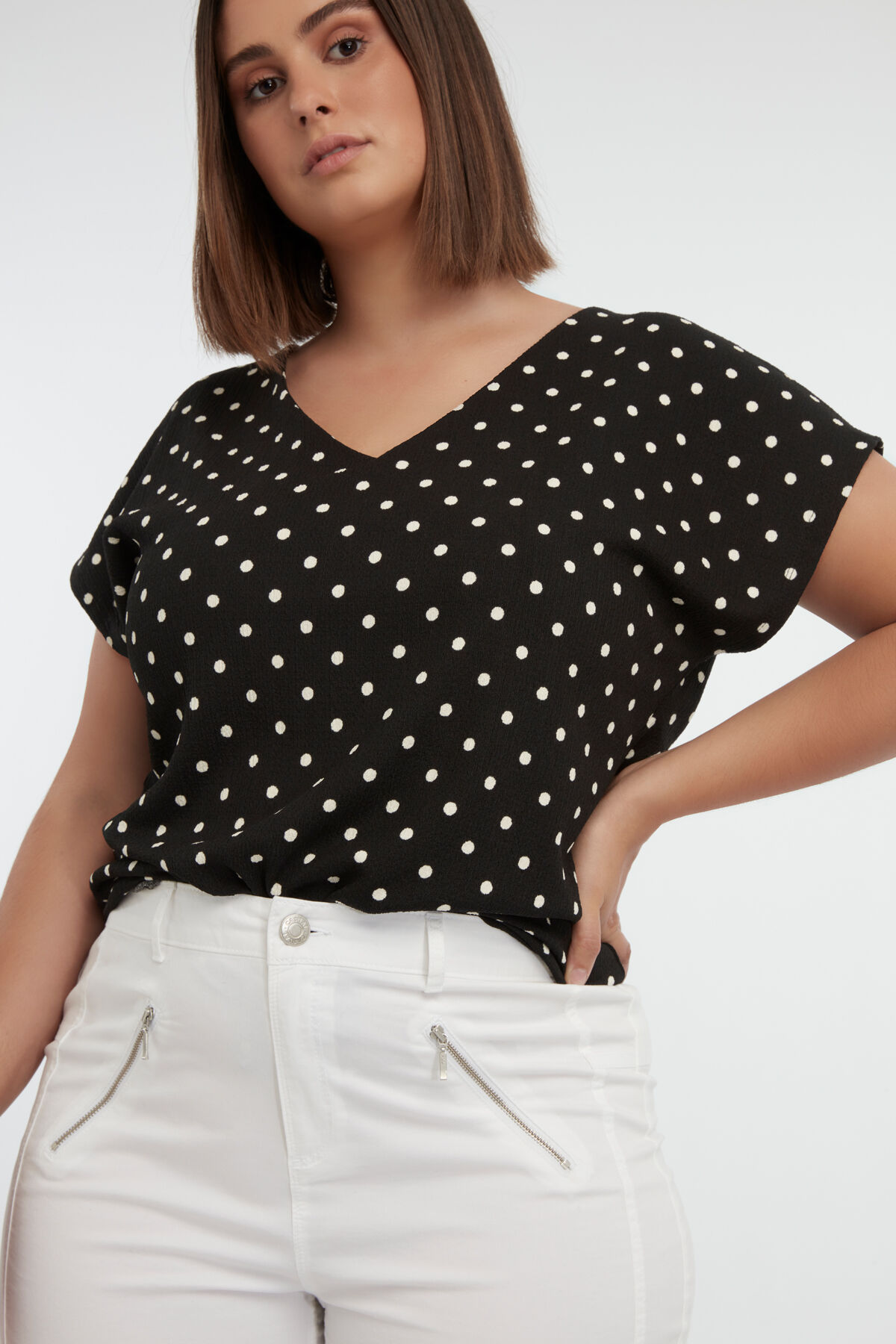 Baumwoll-Caprihose image number 6