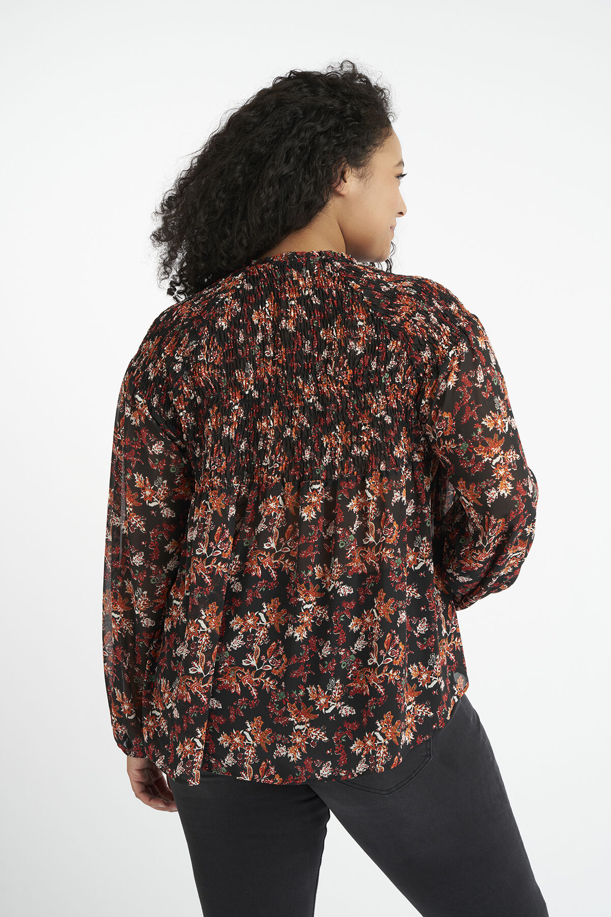 Bluse mit Print image number 3