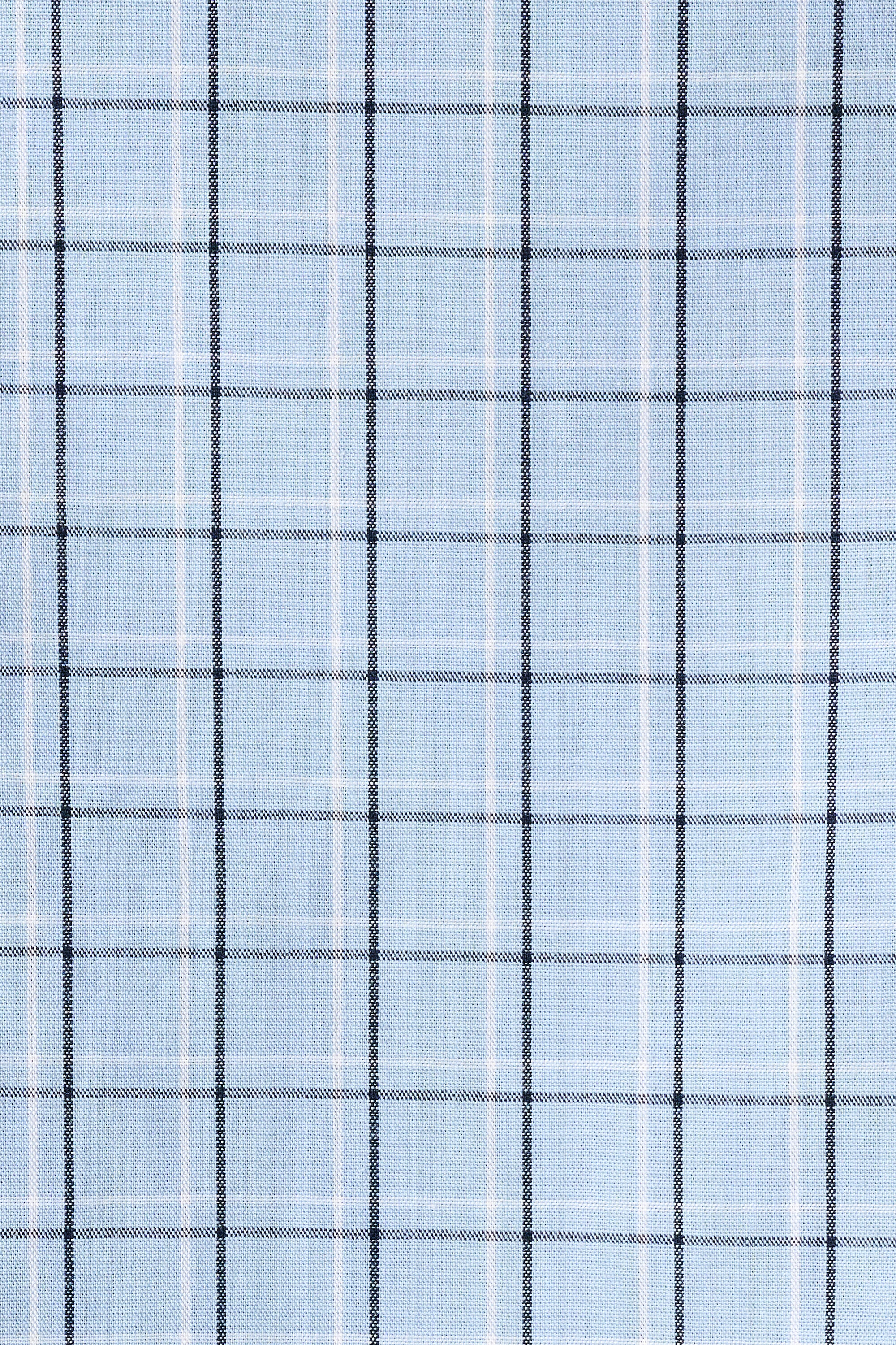 Karierte Bluse mit Puff&auml;rmeln image number 6