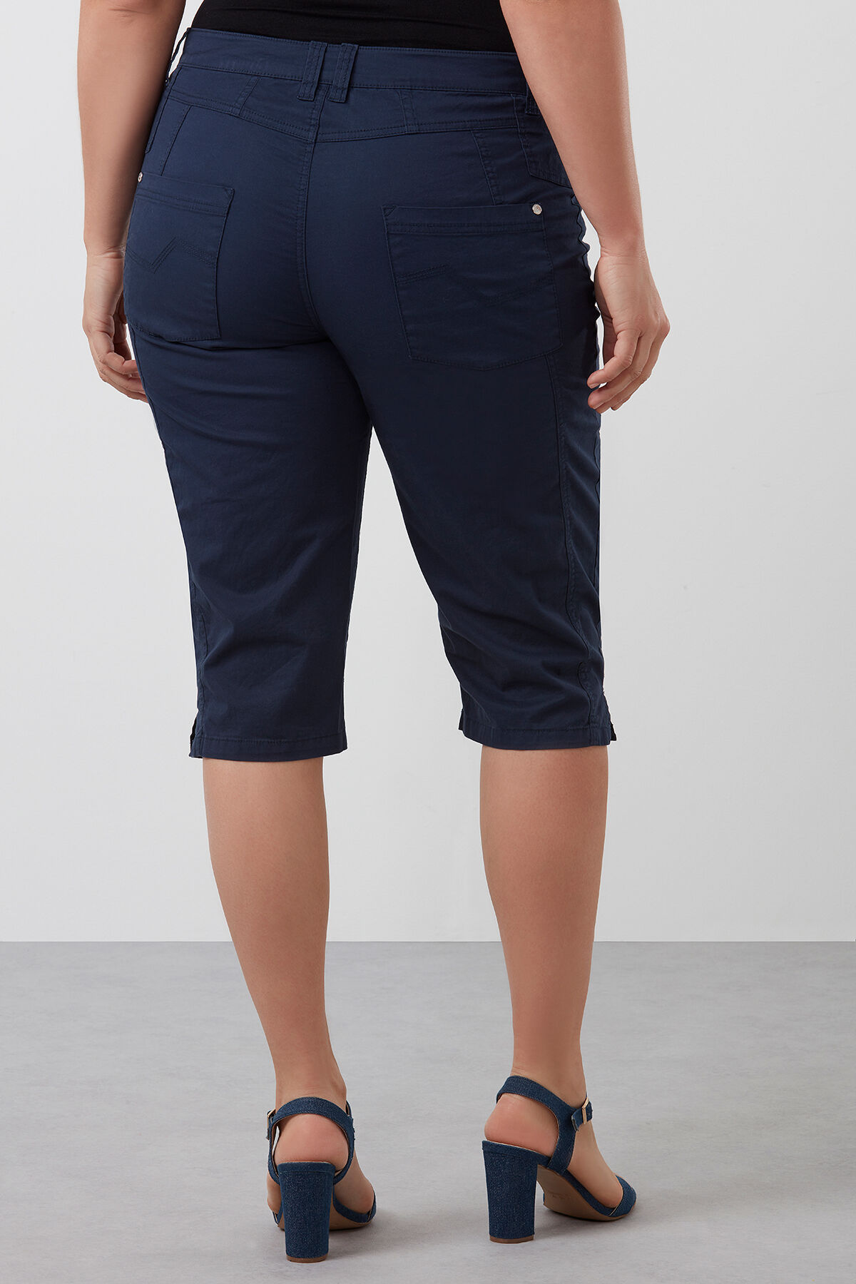 Capri-Hose aus Baumwolle image number 3