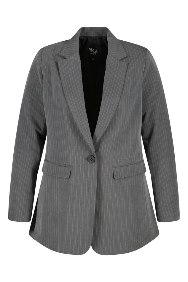 Blazer mit Kreidestreifen image number 2