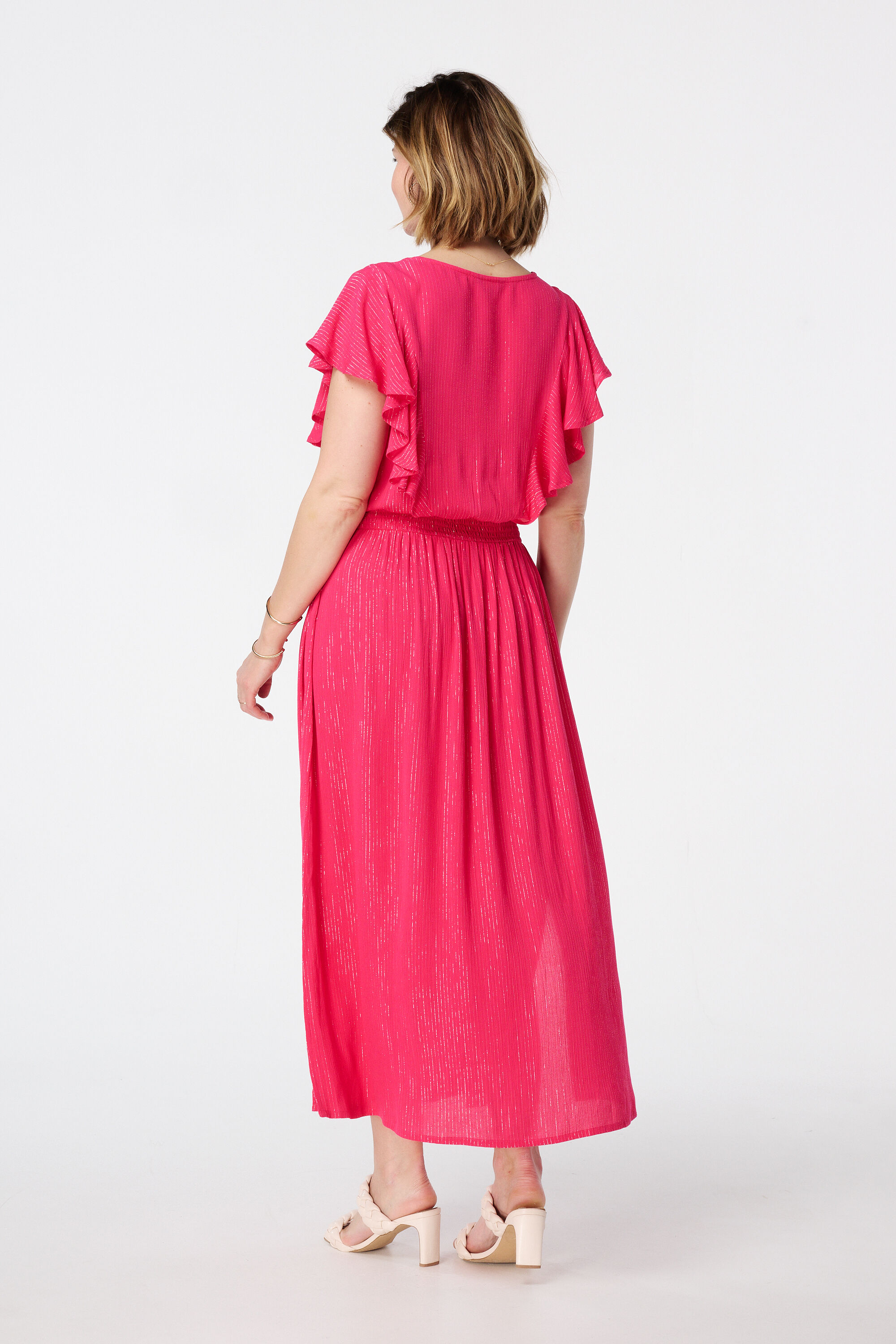 Locker sitzendes Kleid mit Bund  image number 3