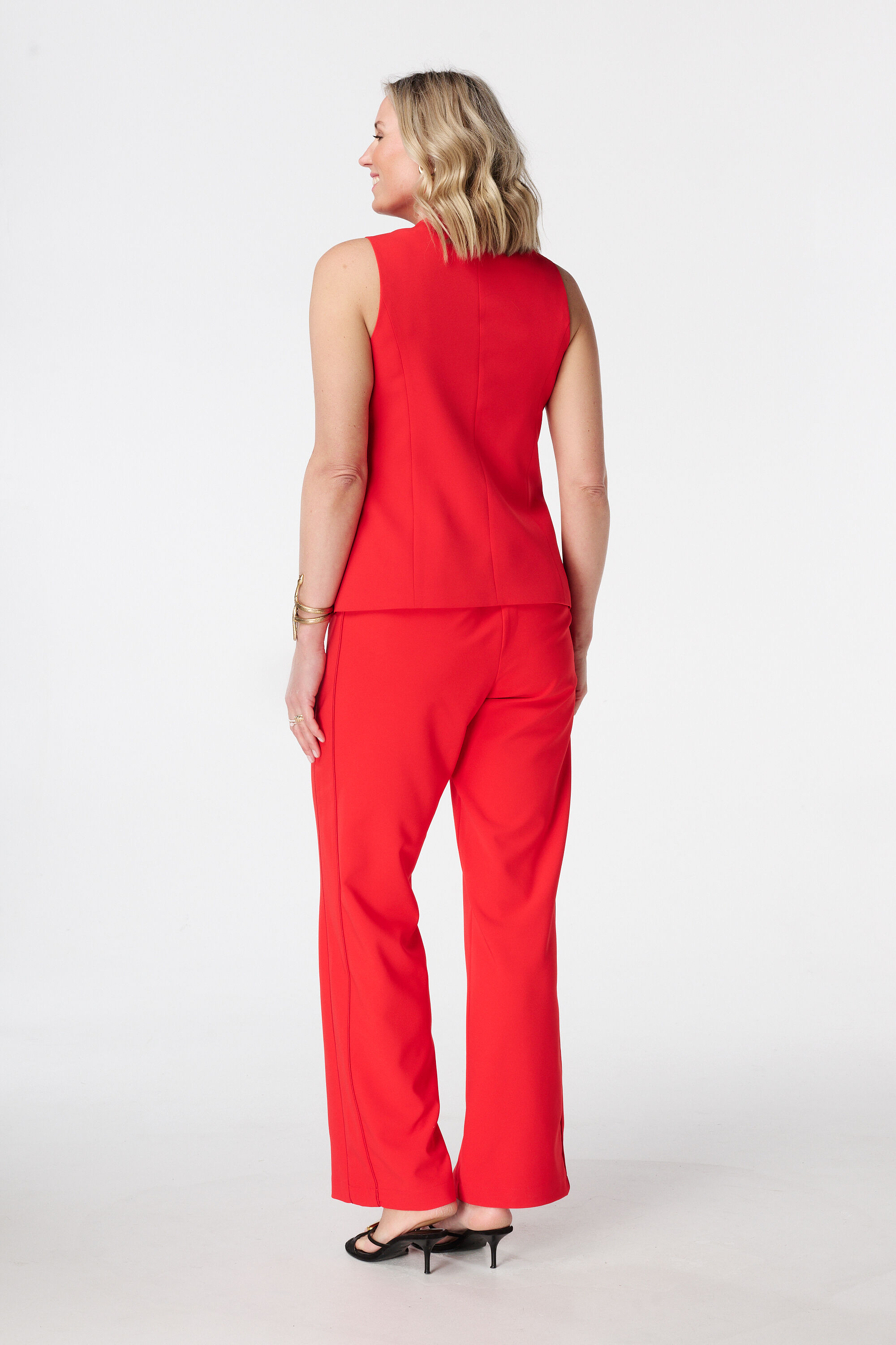 Weite Hose mit Seitenstreifen image number 1