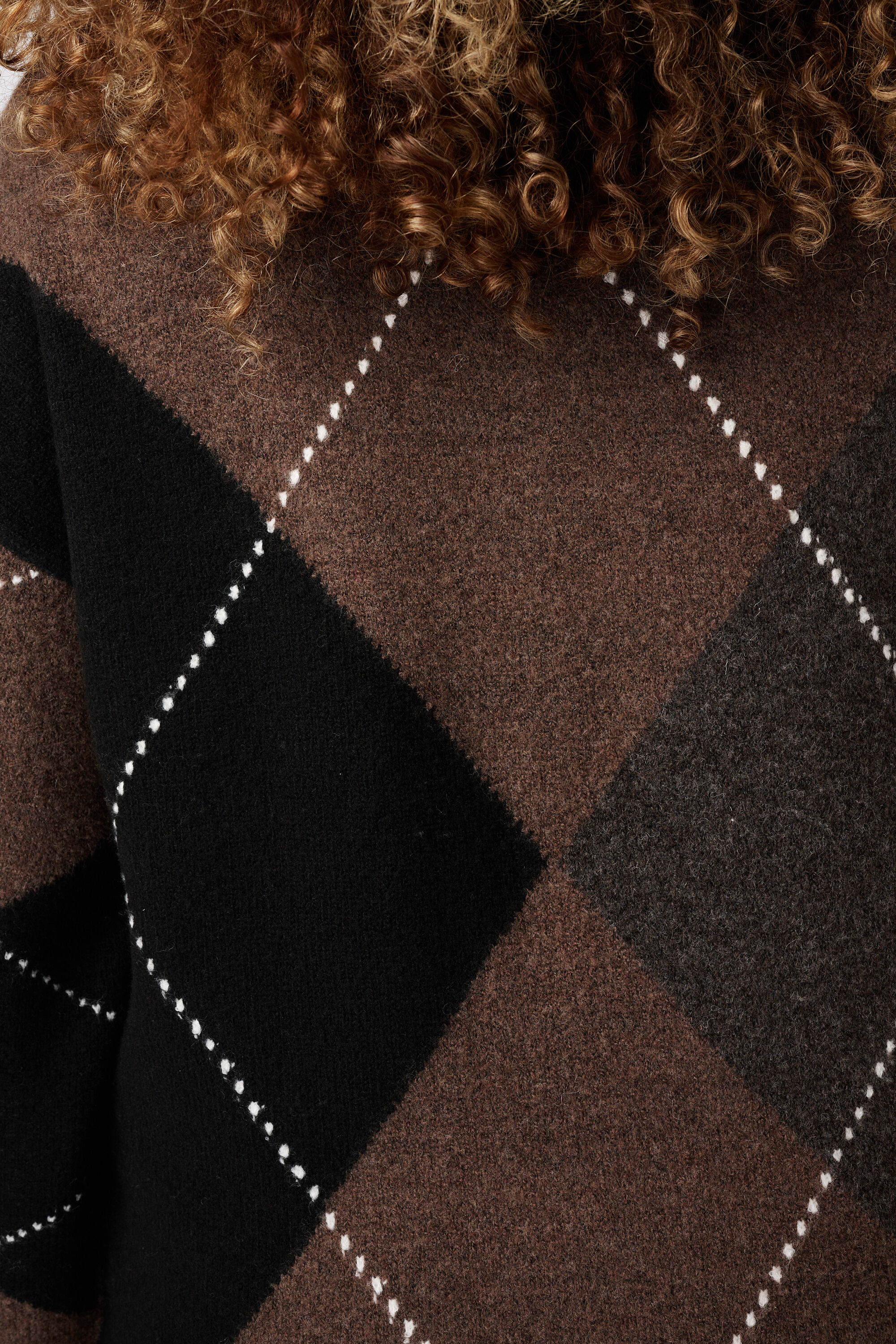 Pullover mit Rautenmuster image number 6