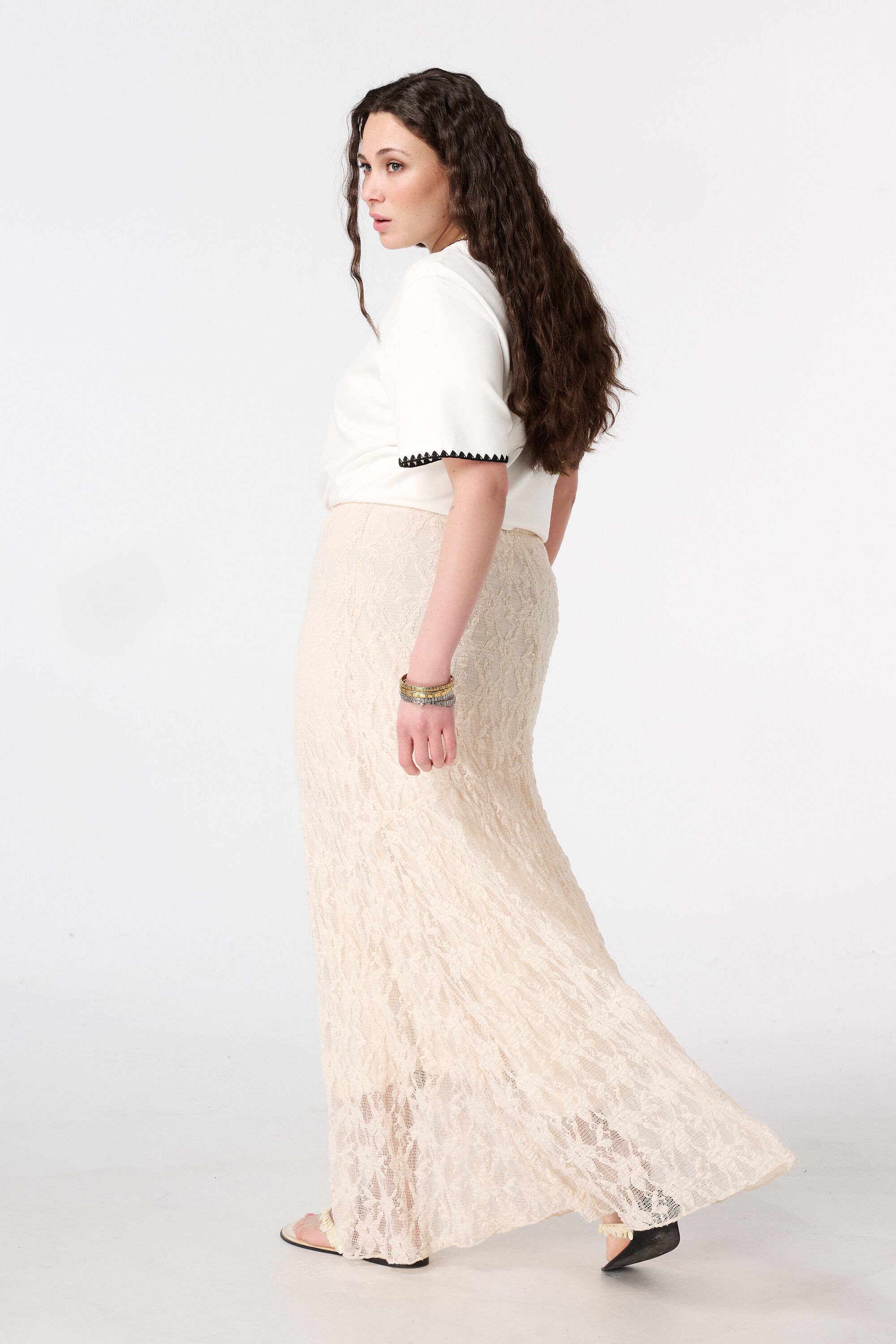 Midi Rock aus Spitze image number 3