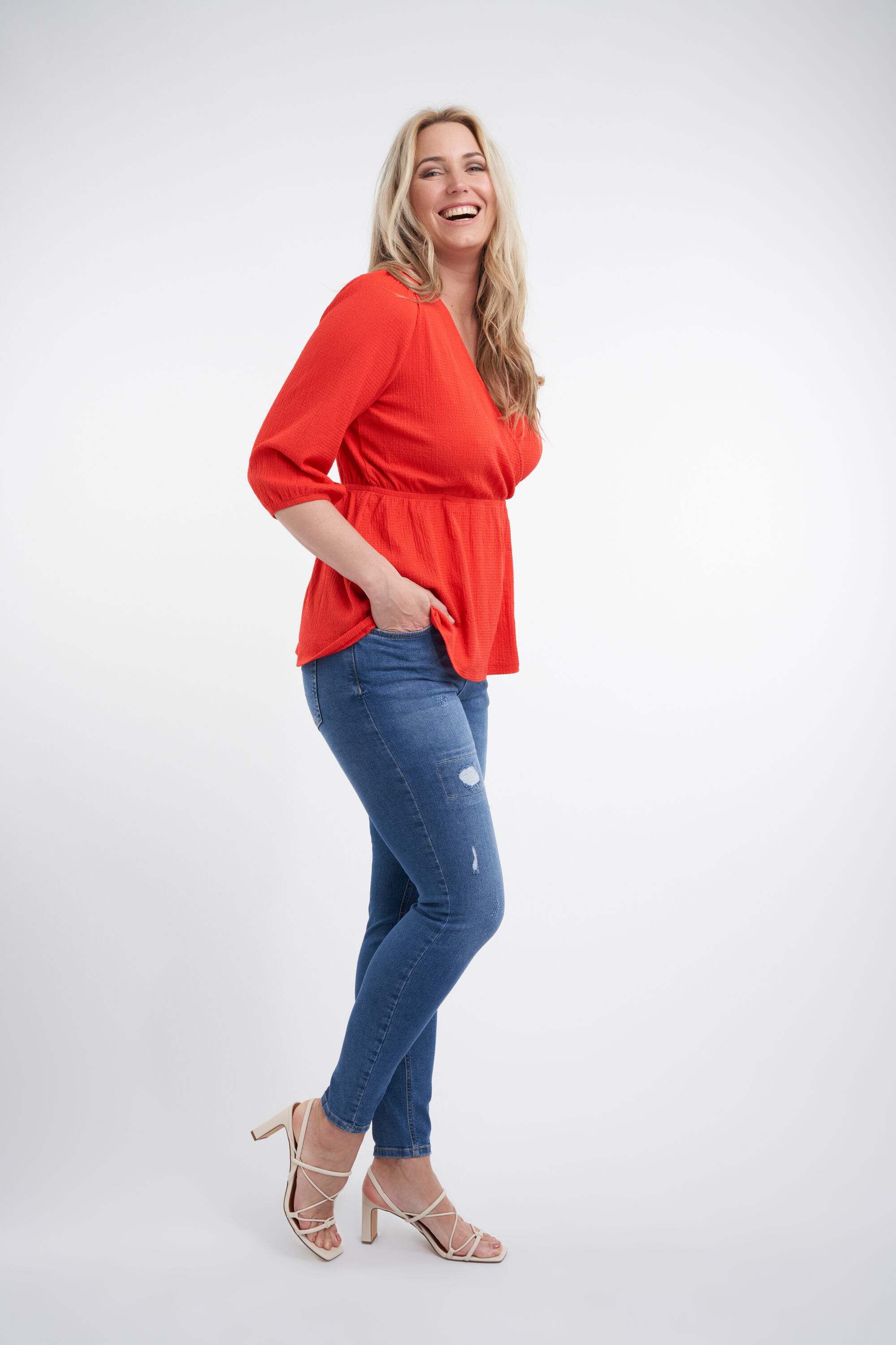 Wickeltop mit strukturiertem Stoff image number 6