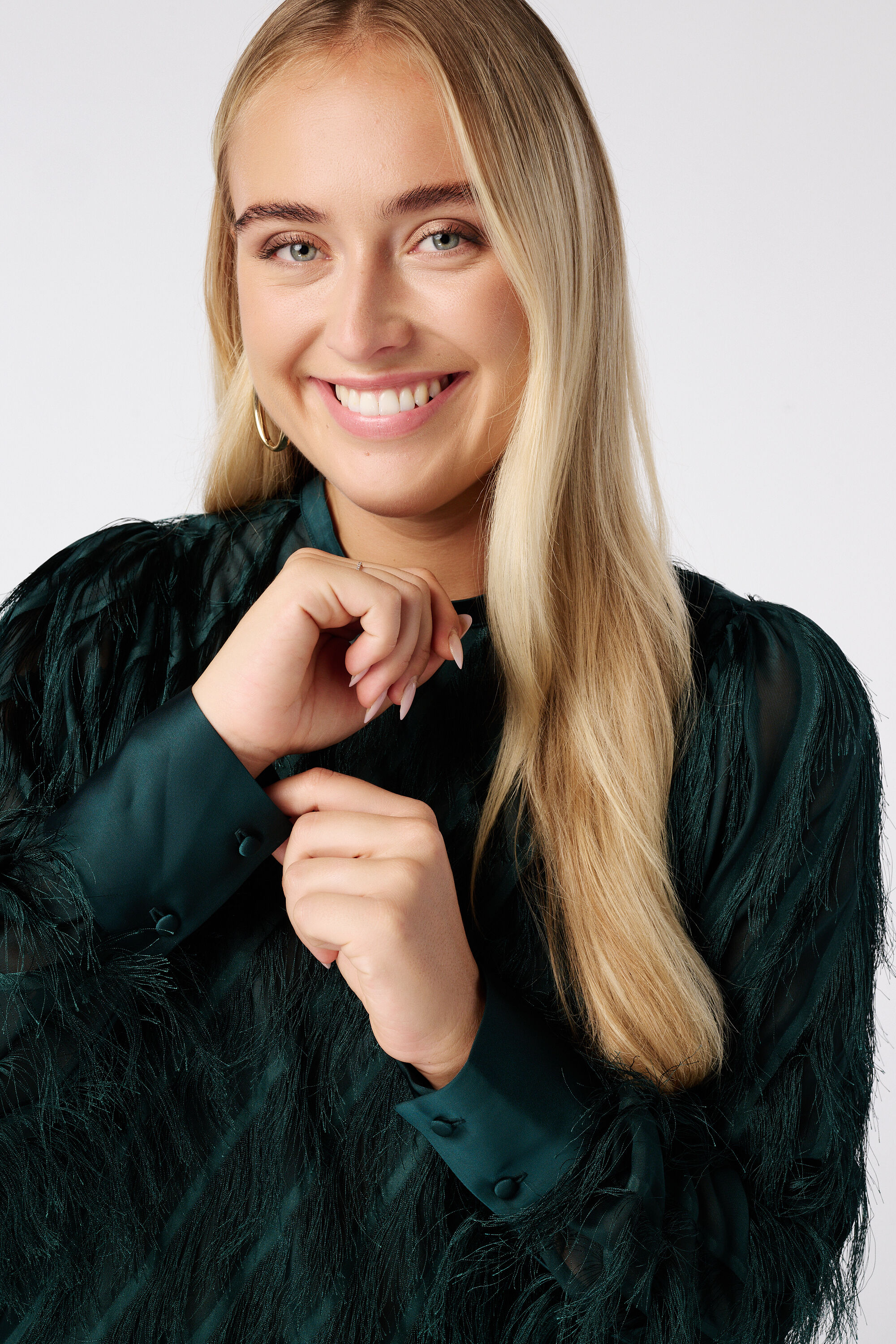 Bluse mit Rundhalsausschnitt image number 4