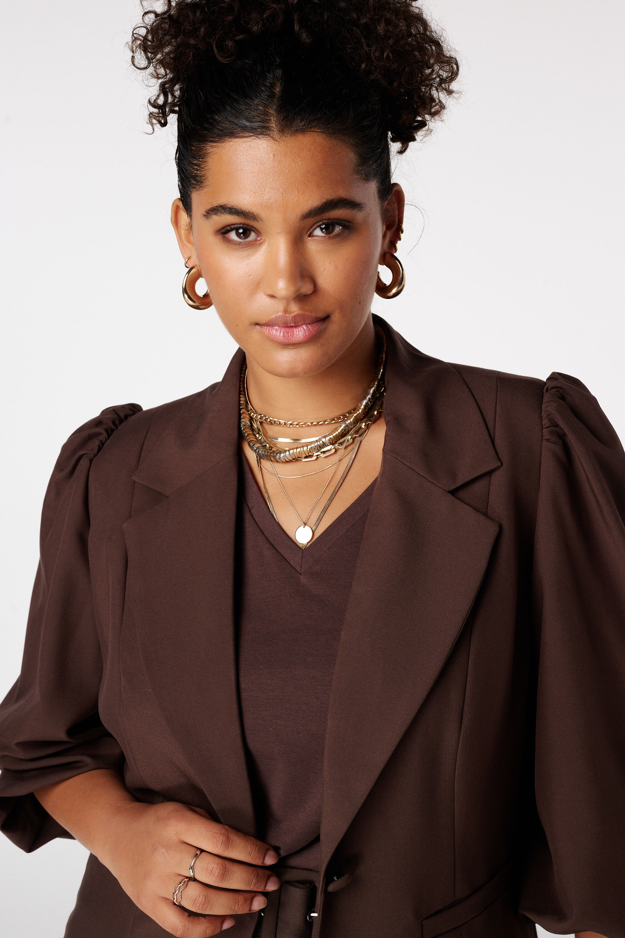 Blazer mit Puff&auml;rmeln image number 2