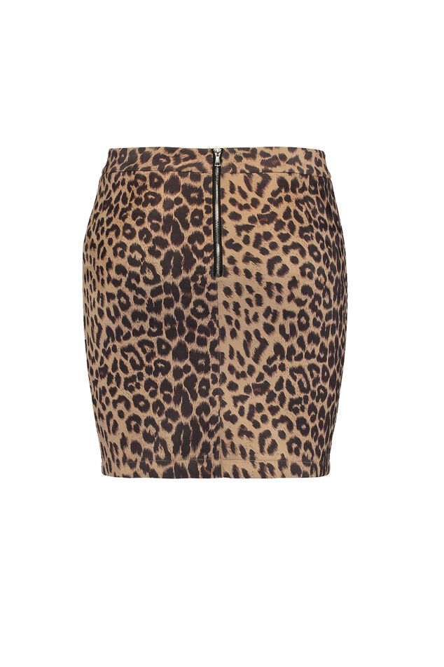 Rock aus Kunst-Veloursleder image number 2